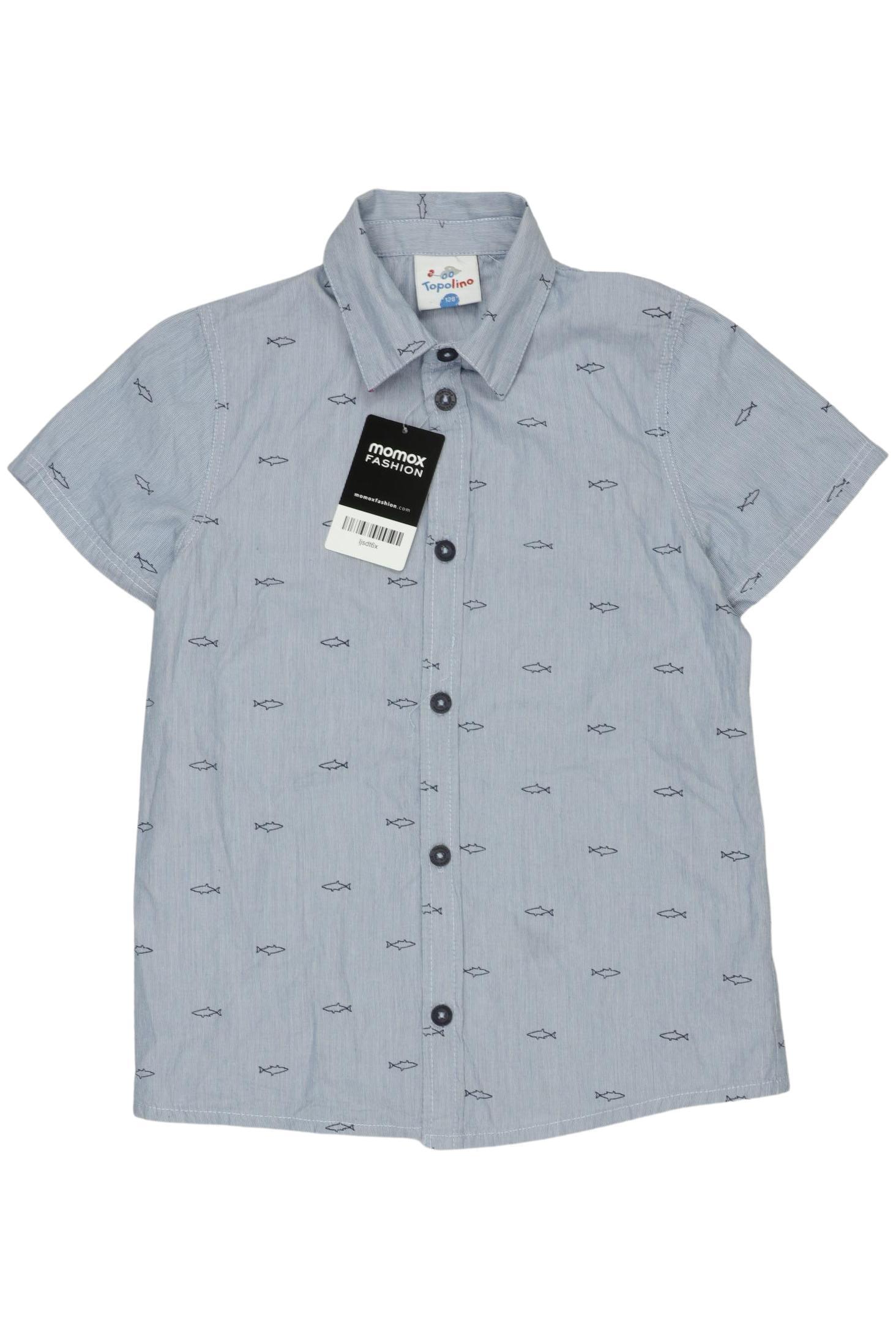 

Topolino Herren Hemd, blau, Gr. 128