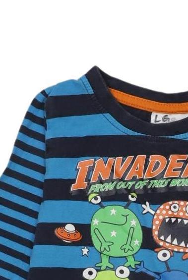 Thumbnail - Topolino Jungen Langarmshirt, marineblau, Gr. 80