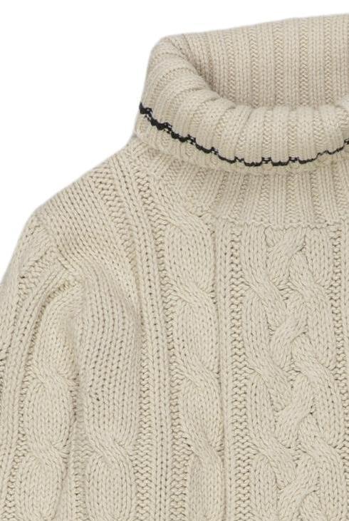 Thumbnail - Topolino Jungen Pullover, cremeweiß, Gr. 116