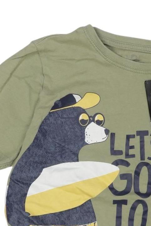 Thumbnail - Topolino Jungen T-Shirt, grün, Gr. 128