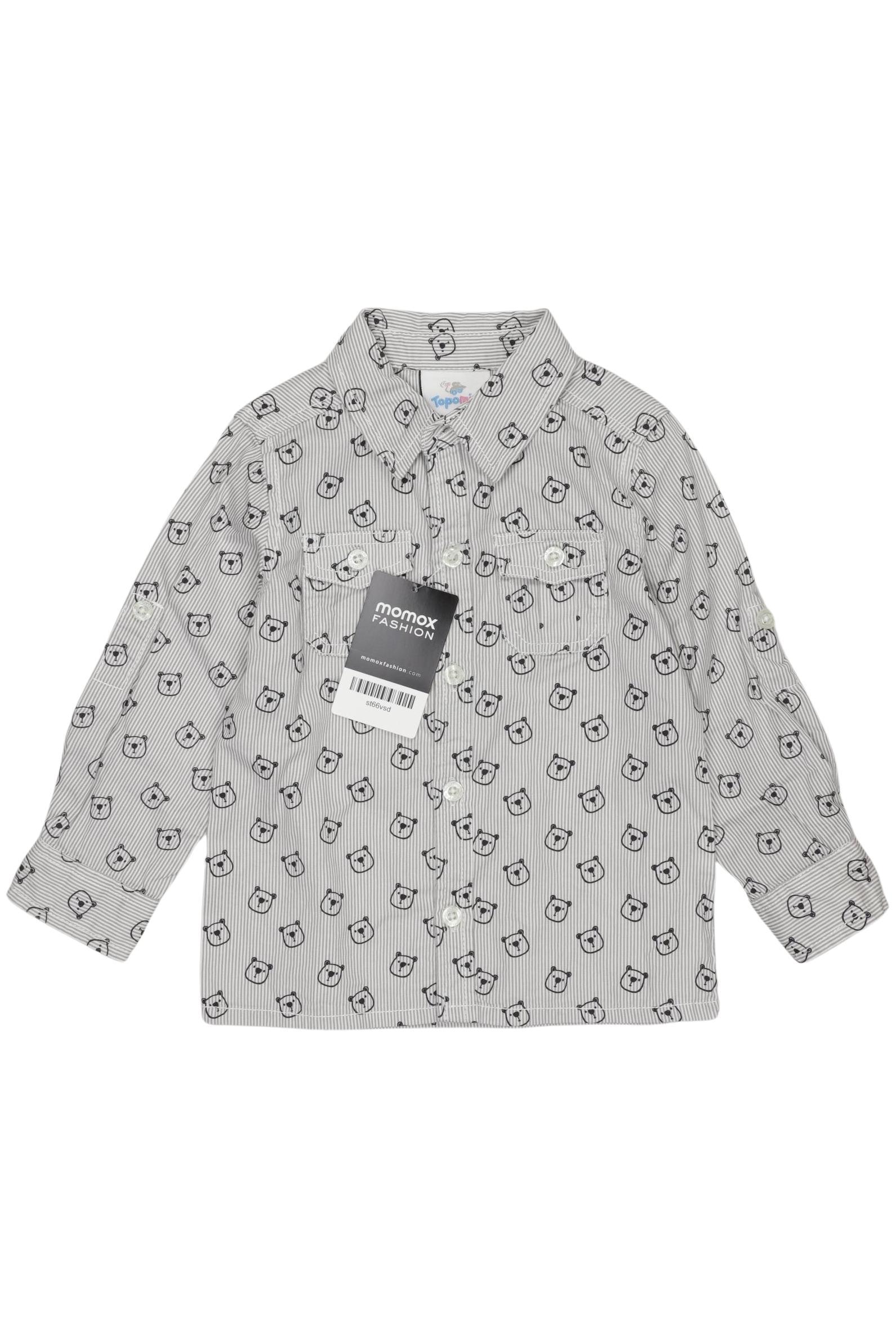 

Topomini Herren Hemd, grau, Gr. 86