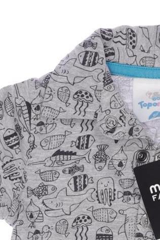 Thumbnail - Topomini Herren Poloshirt, grau, Gr. 62