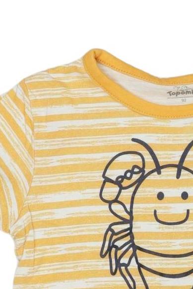 Thumbnail - Topomini Jungen T-Shirt, gelb, Gr. 92