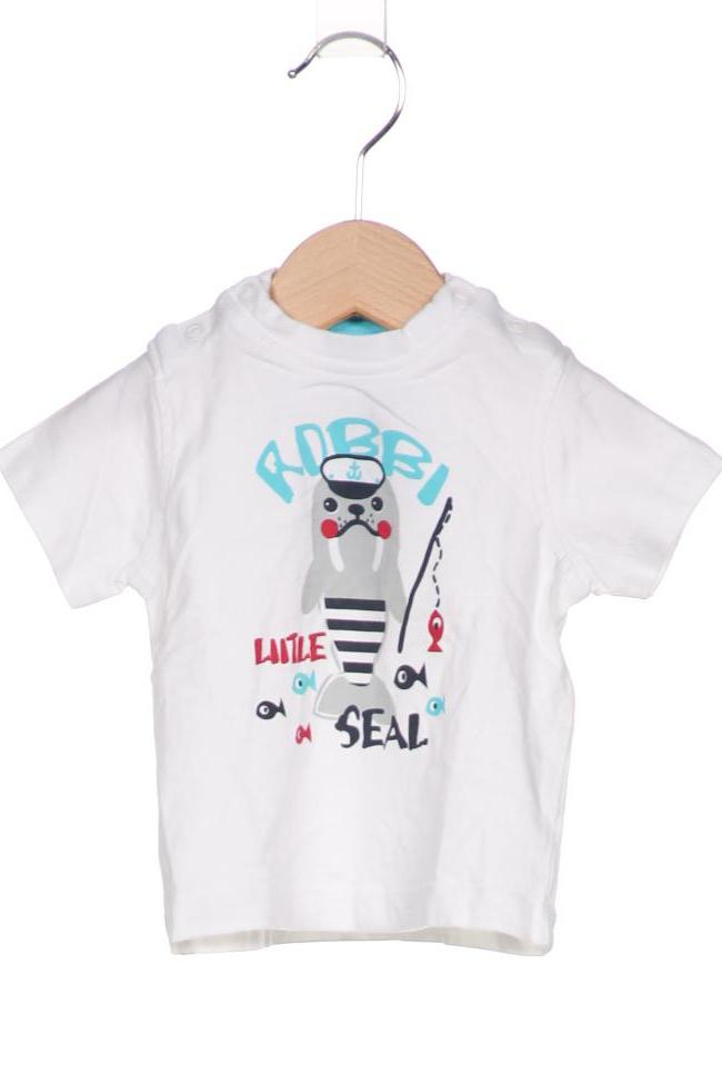 

Topomini Jungen T-Shirt, weiß, Gr. 62