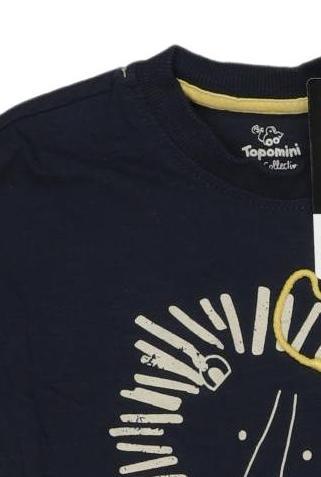 Thumbnail - Topomini Jungen T-Shirt, marineblau, Gr. 74