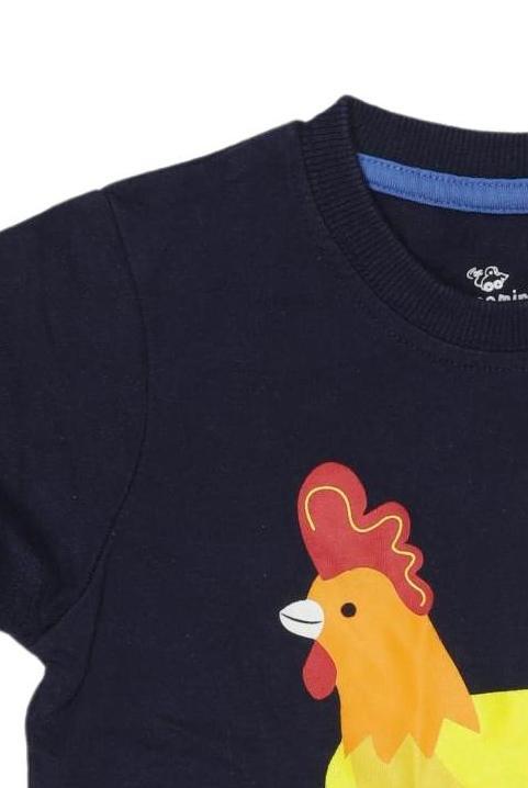 Thumbnail - Topomini Jungen T-Shirt, marineblau, Gr. 86