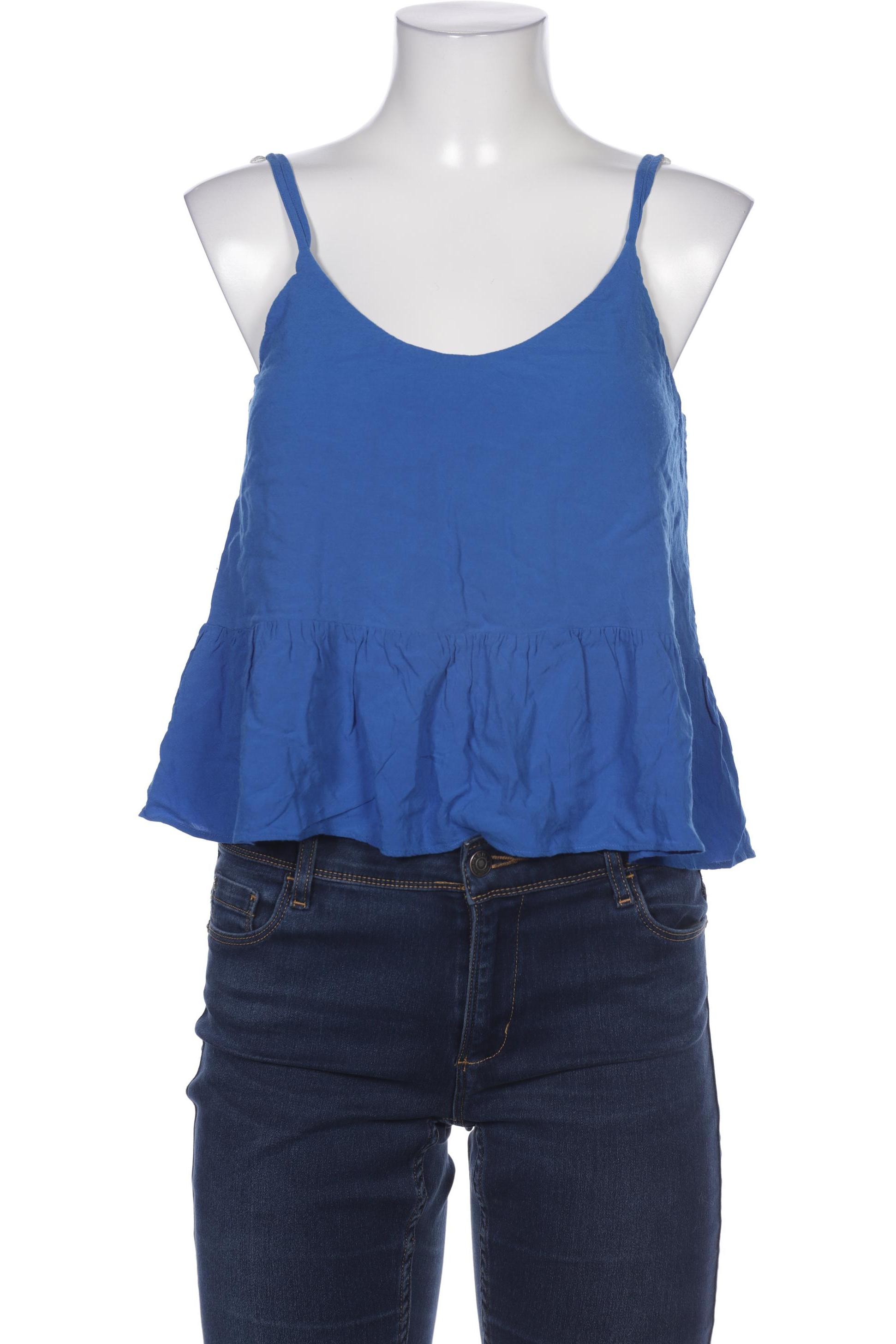 

Topshop Damen Bluse, blau