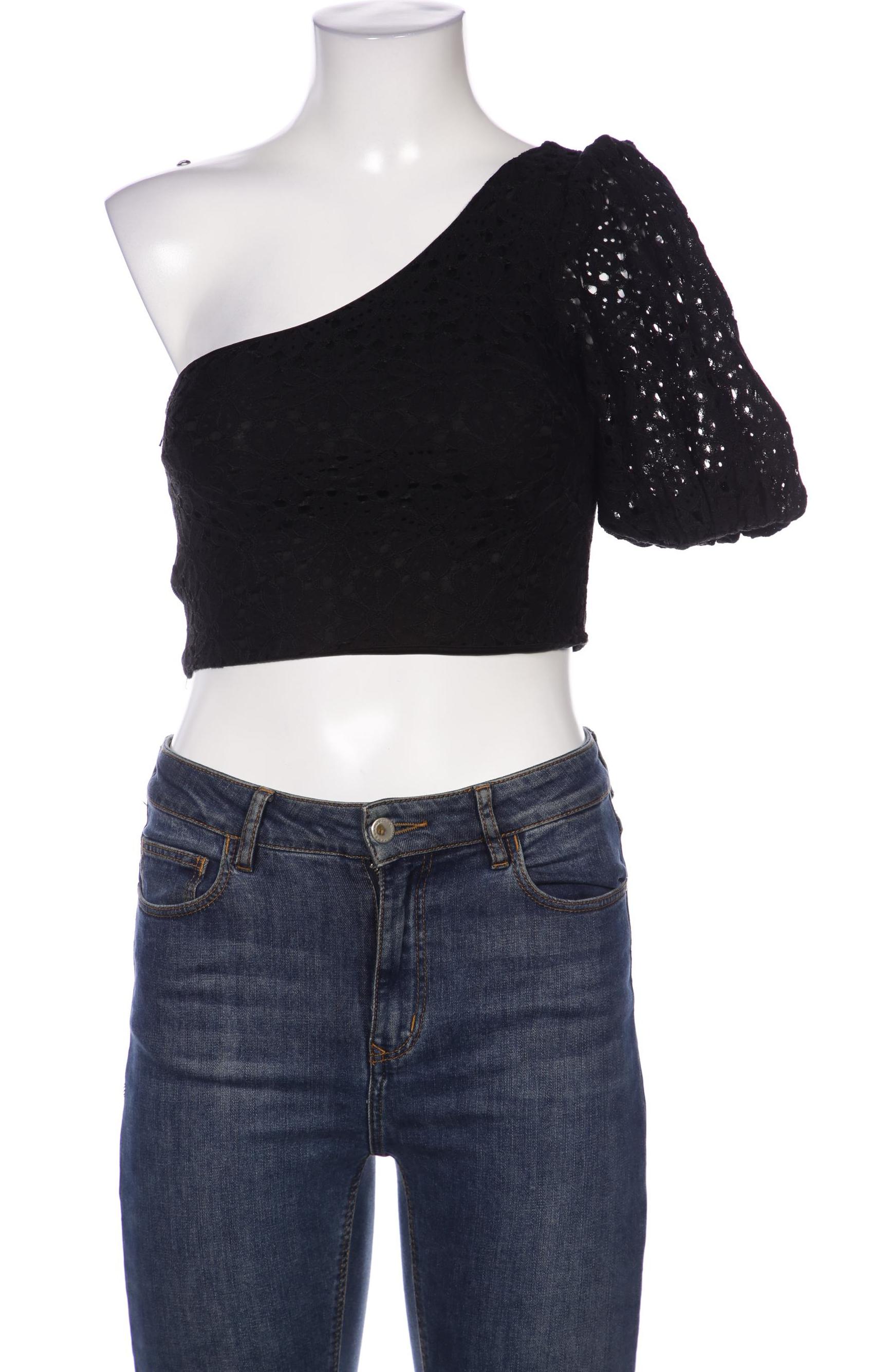 

Topshop Damen Bluse, schwarz, Gr. 38
