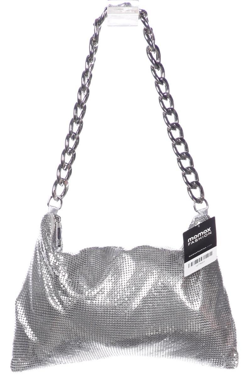 

Topshop Damen Handtasche, silber, Gr.