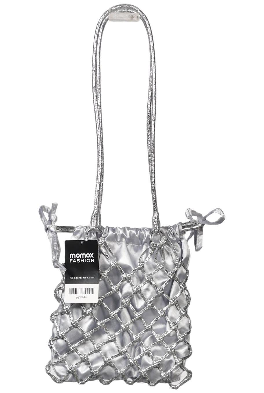 

Topshop Damen Handtasche, silber, Gr.