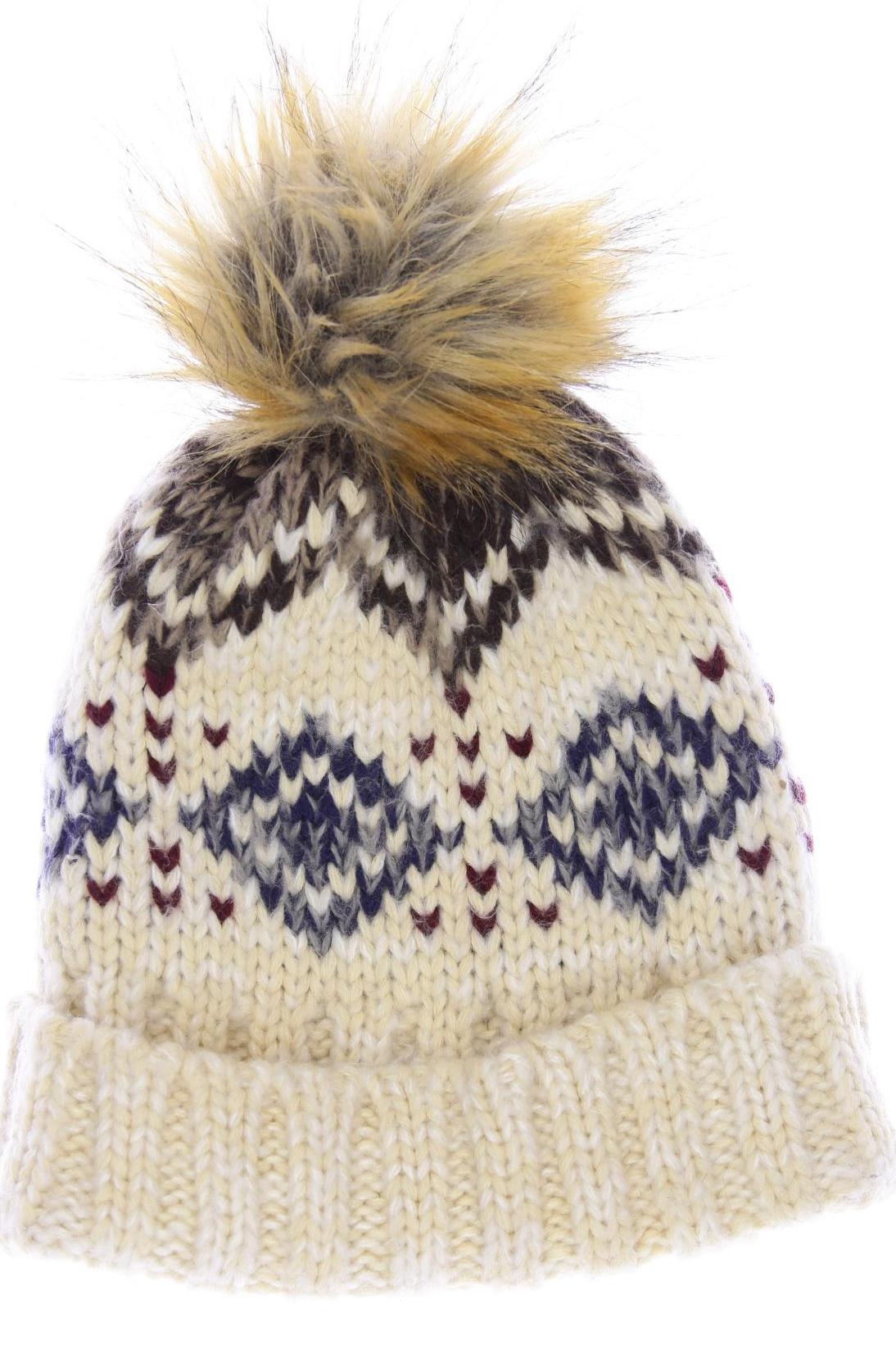 

Topshop Damen Hut/Mütze, cremeweiß, Gr. uni