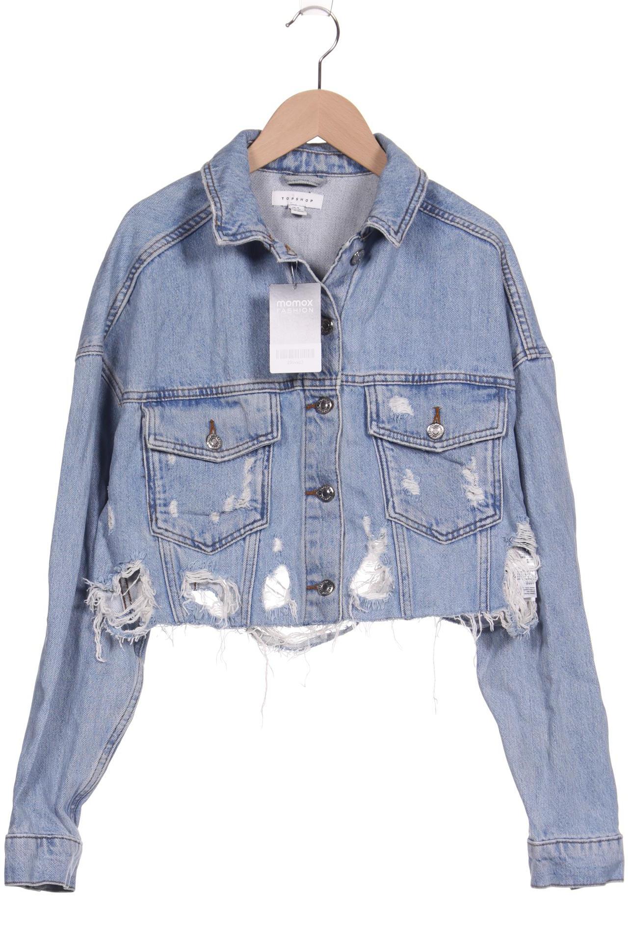 

Topshop Damen Jacke, blau