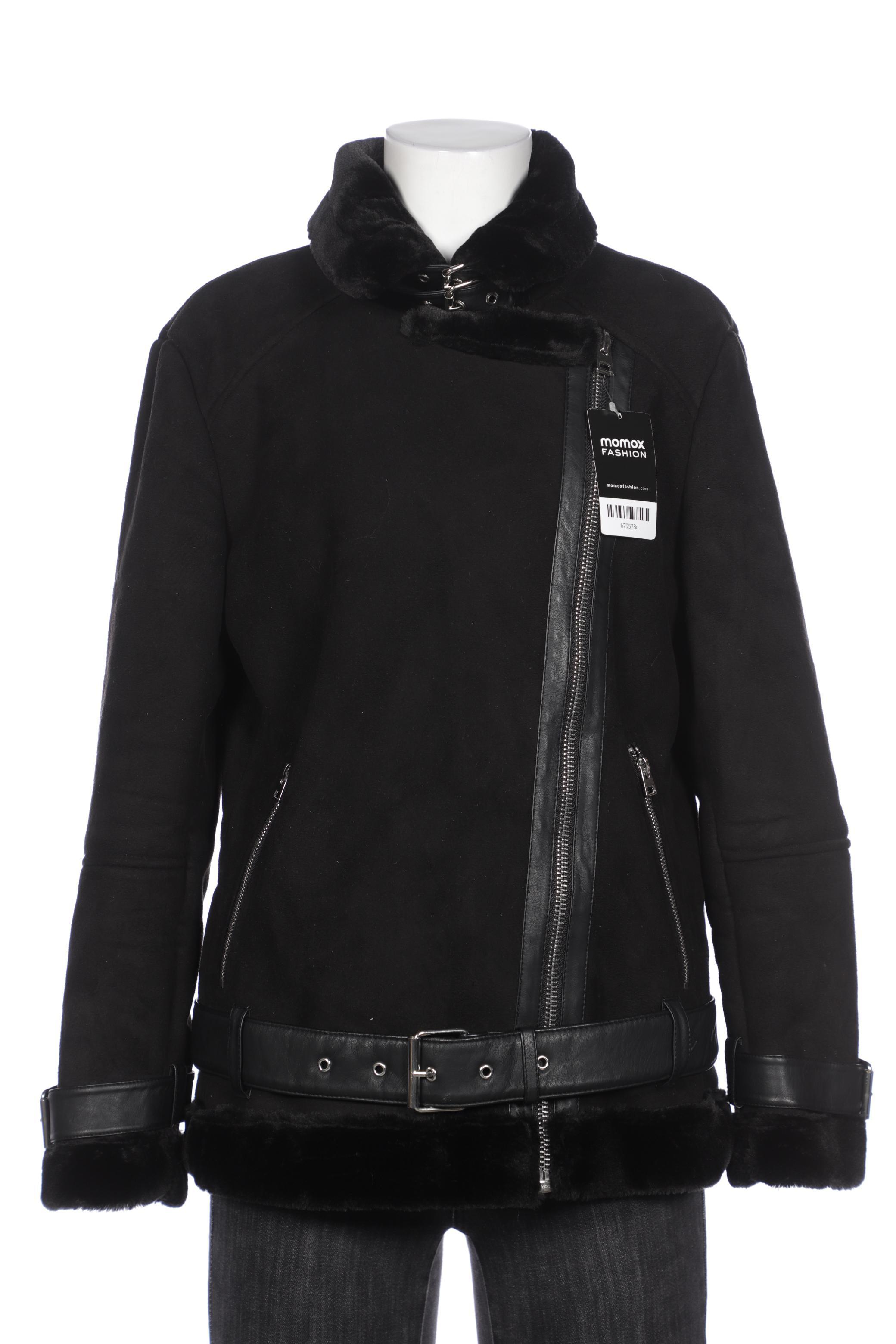 

Topshop Damen Jacke, schwarz, Gr. 36