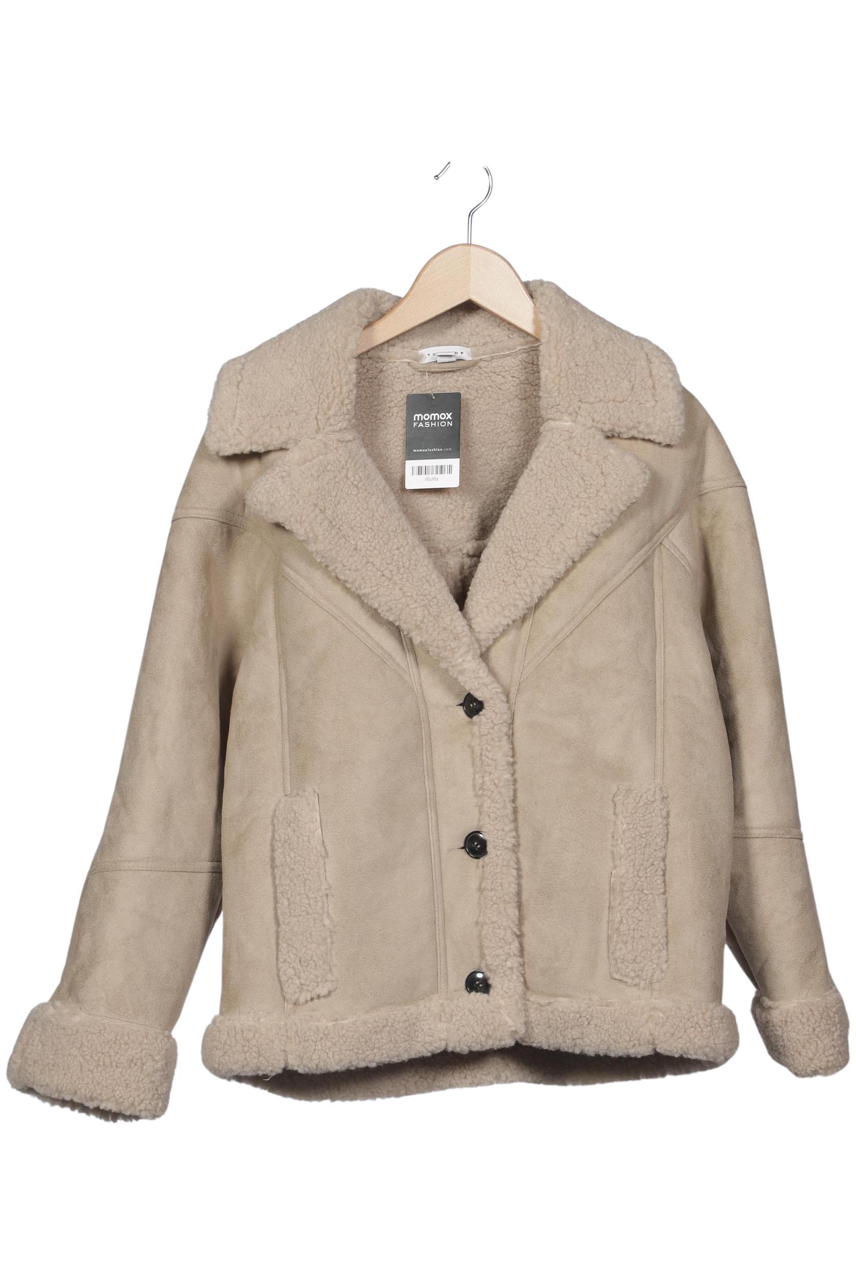 

Topshop Damen Jacke, beige, Gr. 36