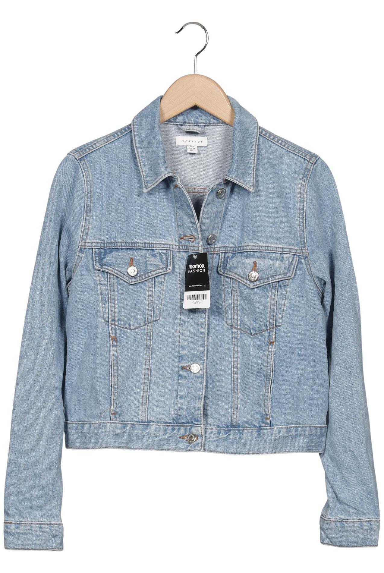 

Topshop Damen Jacke, hellblau, Gr. 38