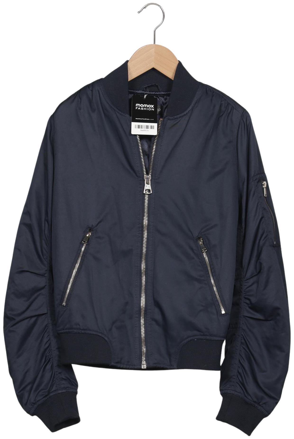 

Topshop Damen Jacke, marineblau, Gr. 34