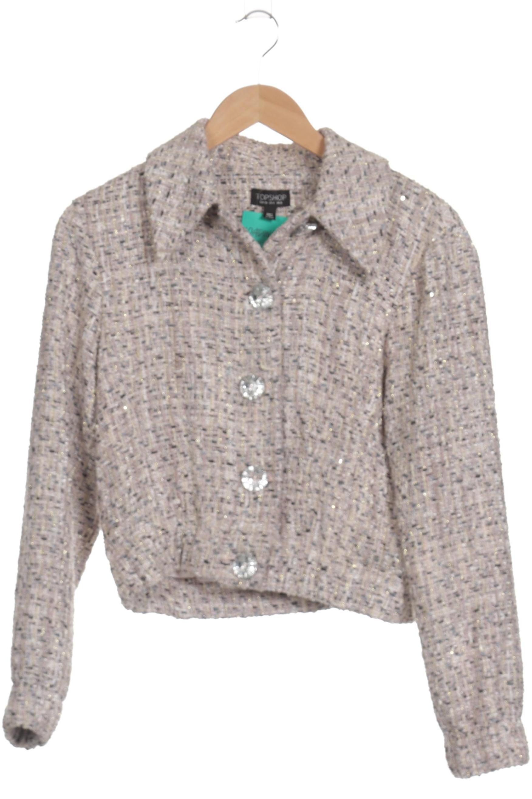 

Topshop Damen Jacke, grau, Gr. 36