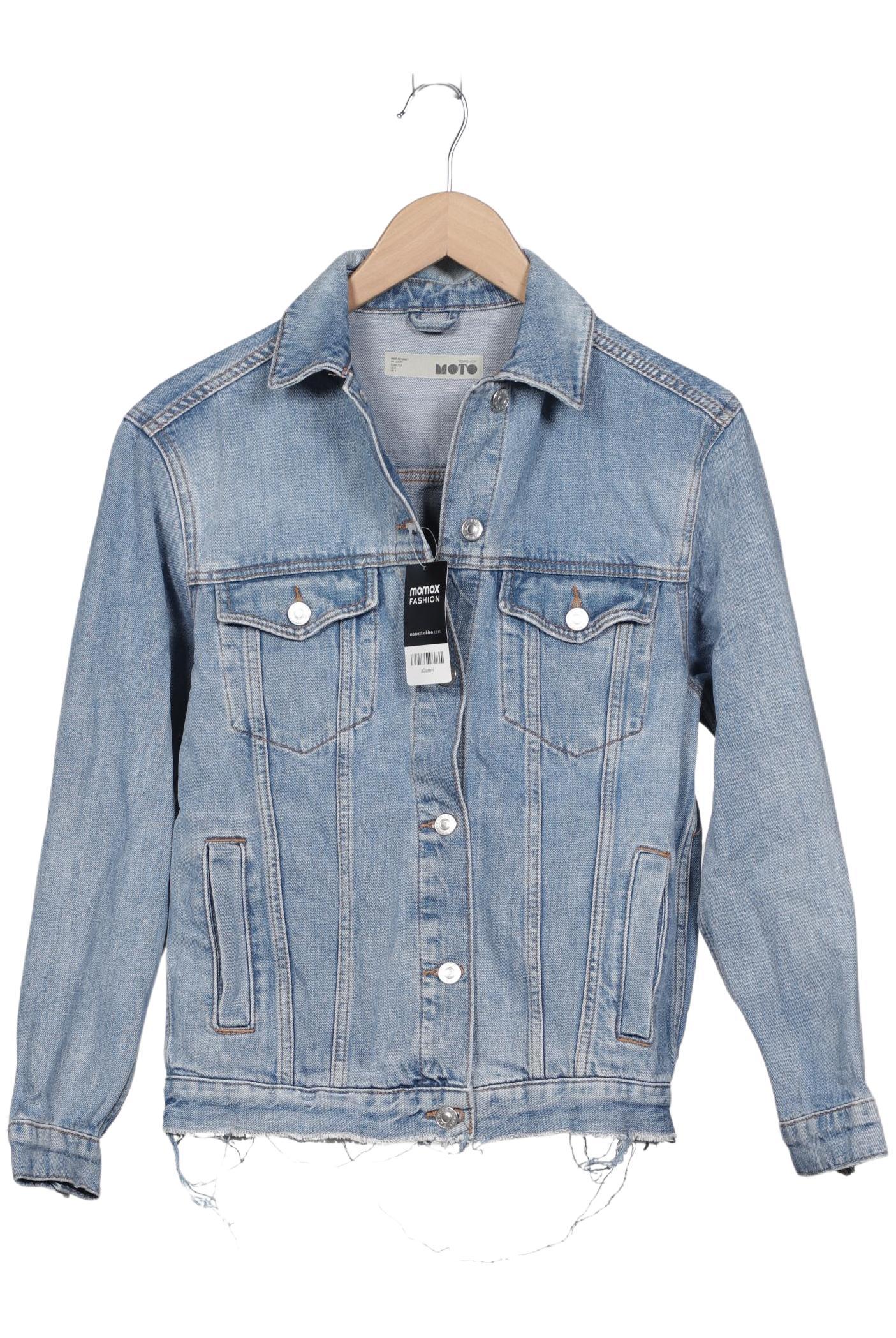 

Topshop Damen Jacke, hellblau, Gr. 32