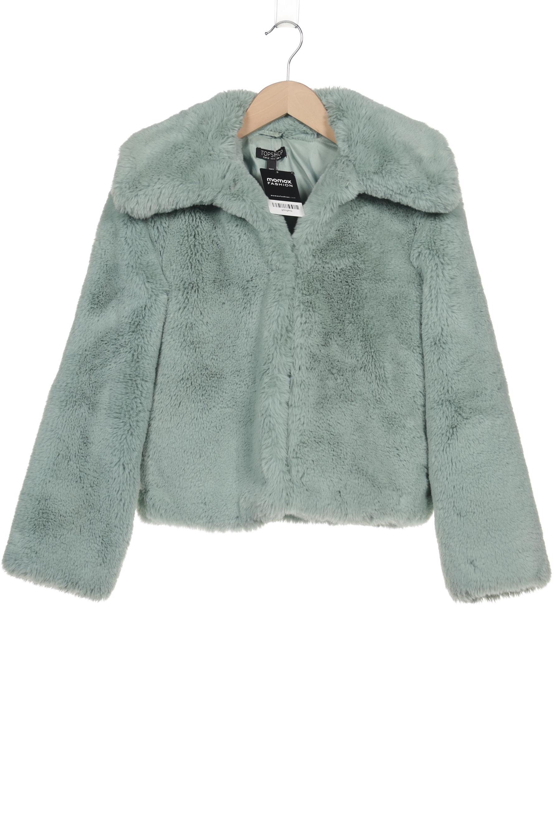 

Topshop Damen Jacke, türkis, Gr. 32