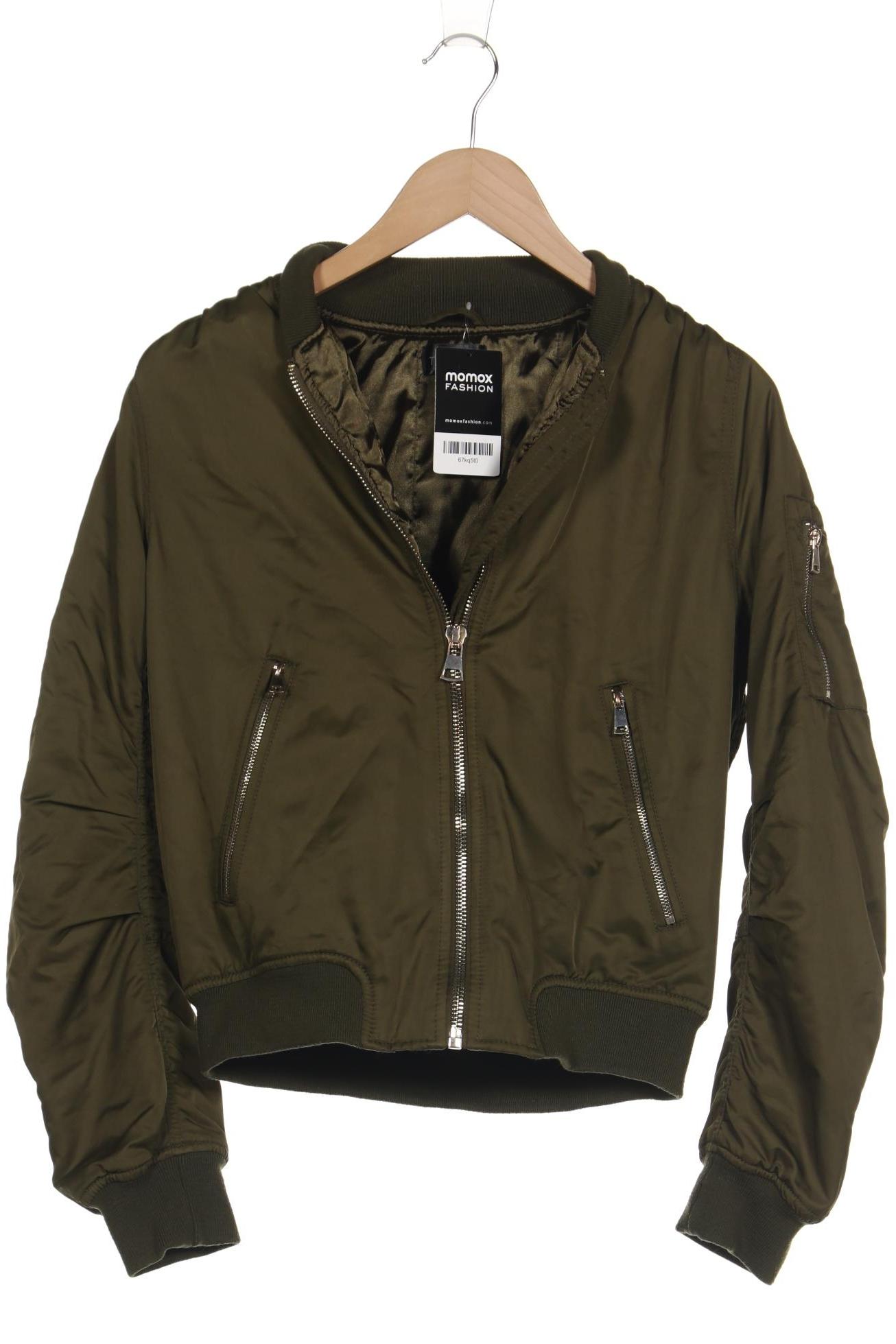

Topshop Damen Jacke, grün, Gr. 38