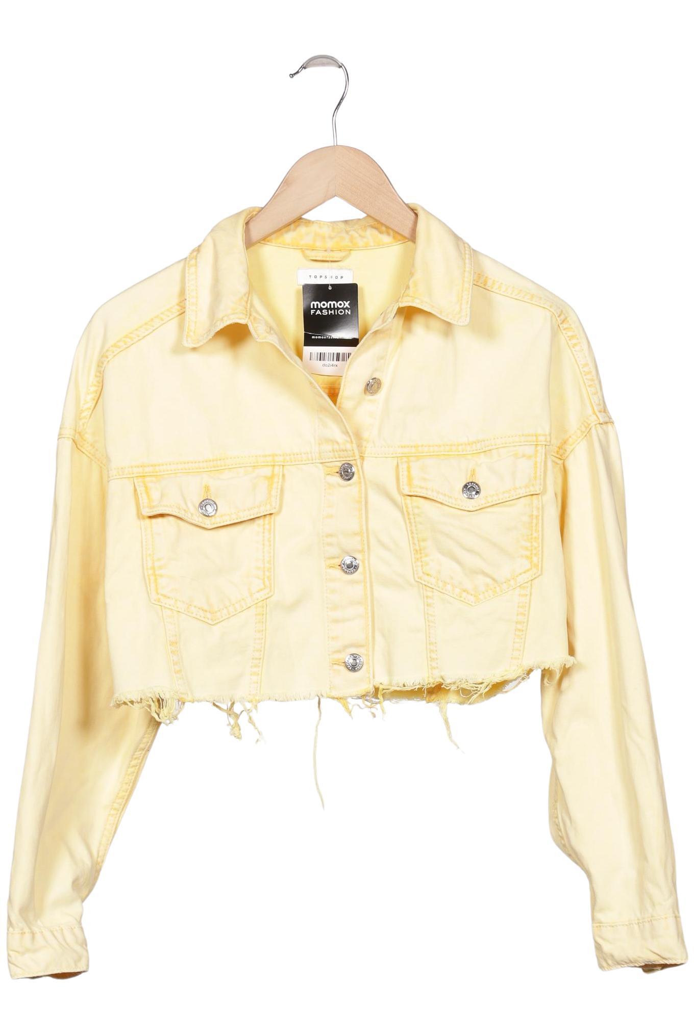 

Topshop Damen Jacke, gelb, Gr. 36