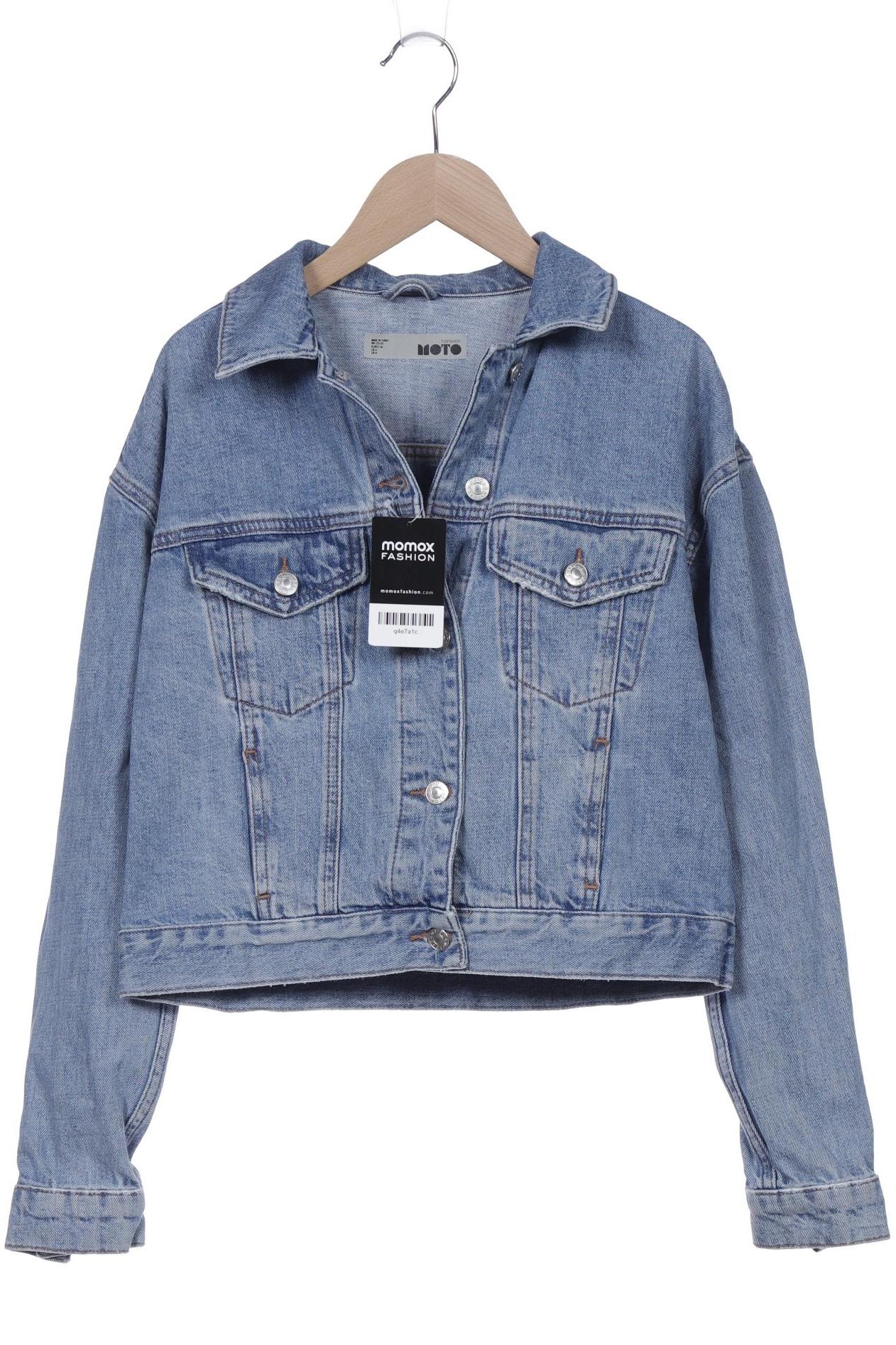 

Topshop Damen Jacke, blau, Gr. 36