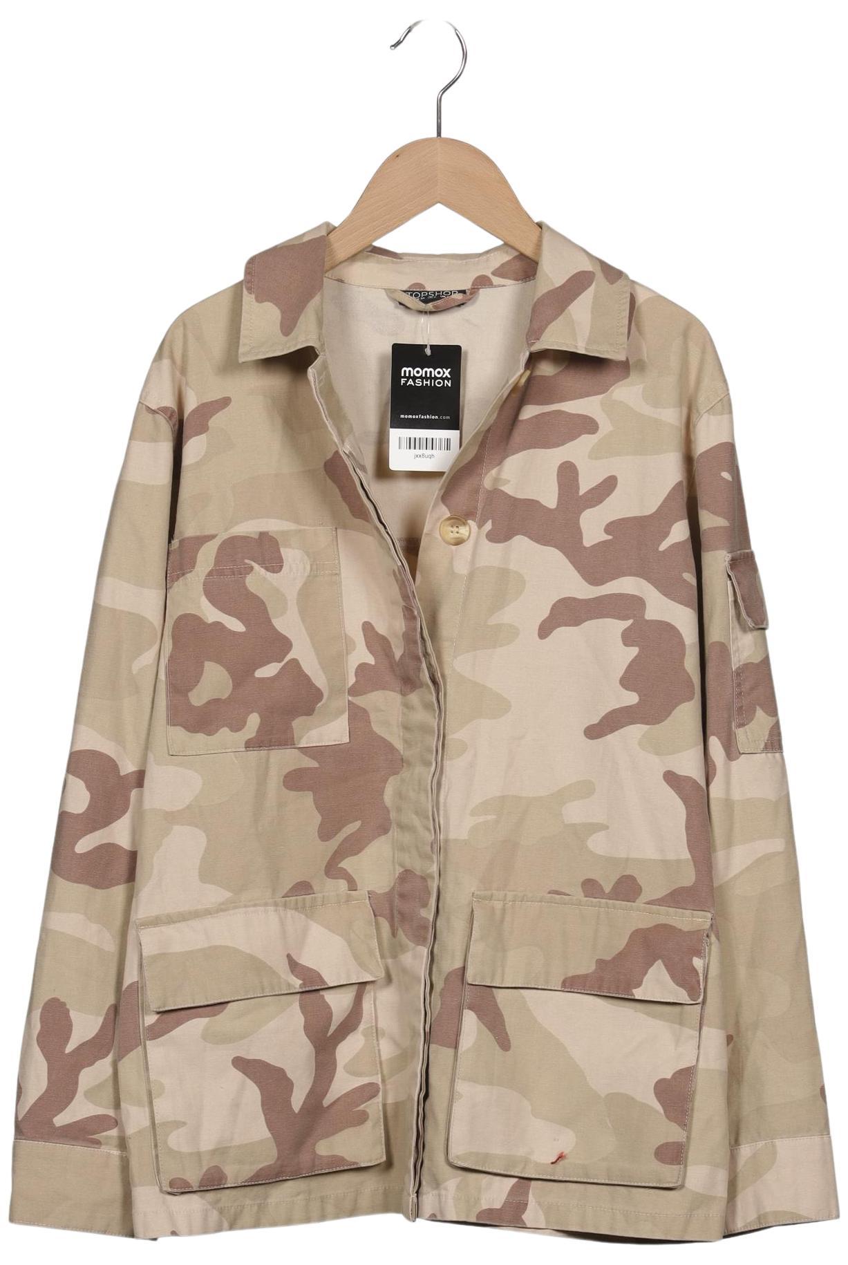 

Topshop Damen Jacke, beige, Gr. 34
