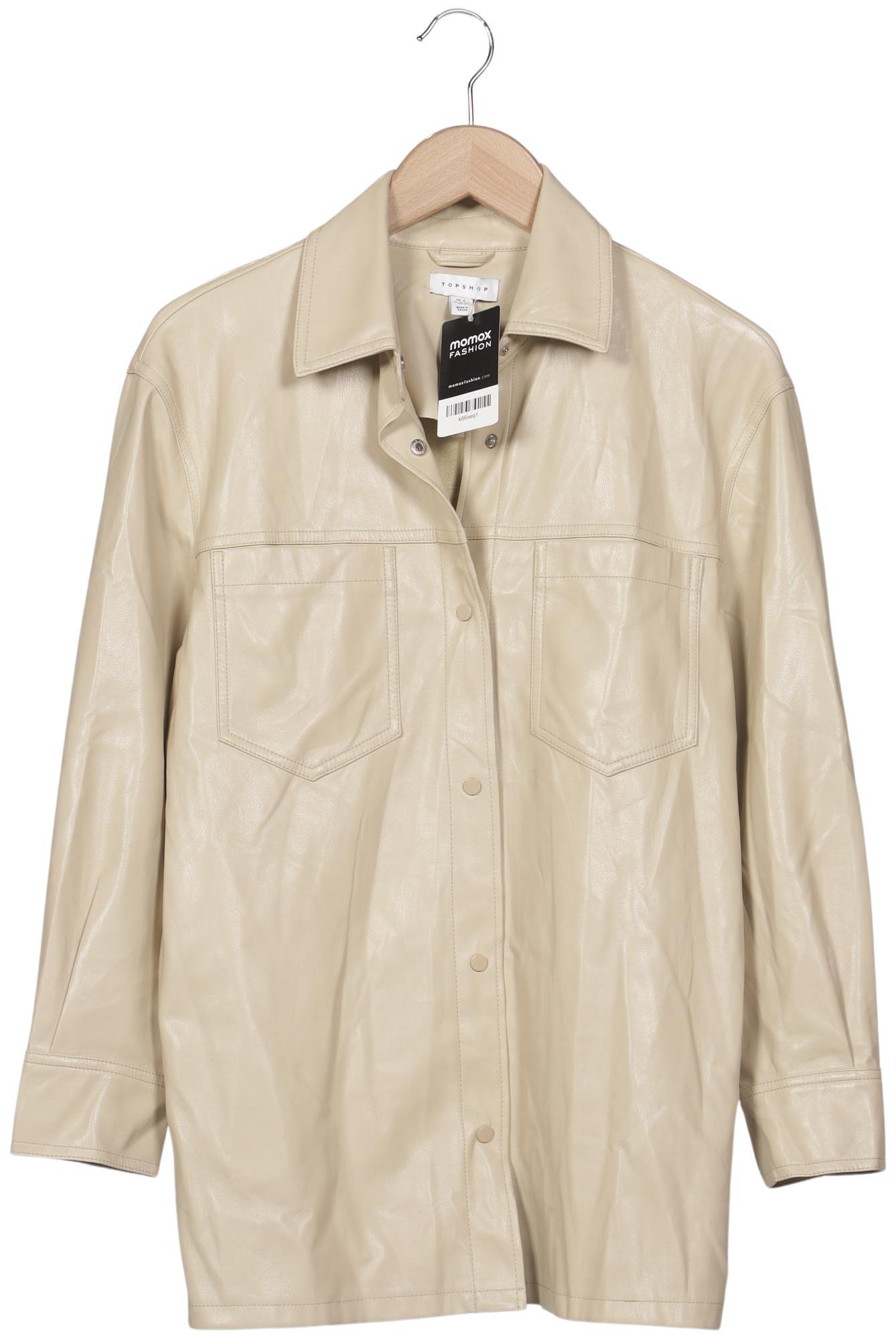 

Topshop Damen Jacke, beige, Gr. 34