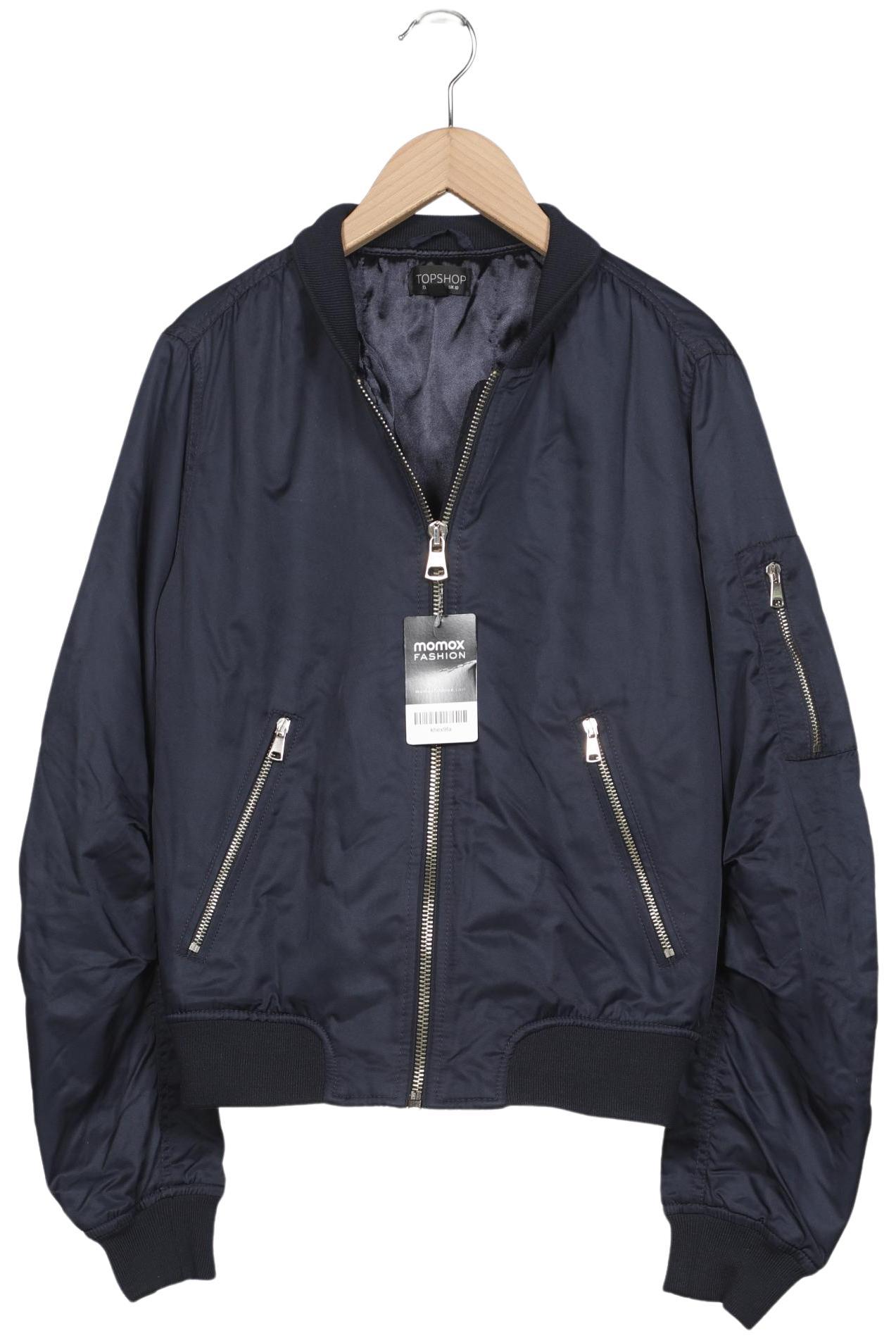 

Topshop Damen Jacke, marineblau, Gr. 38