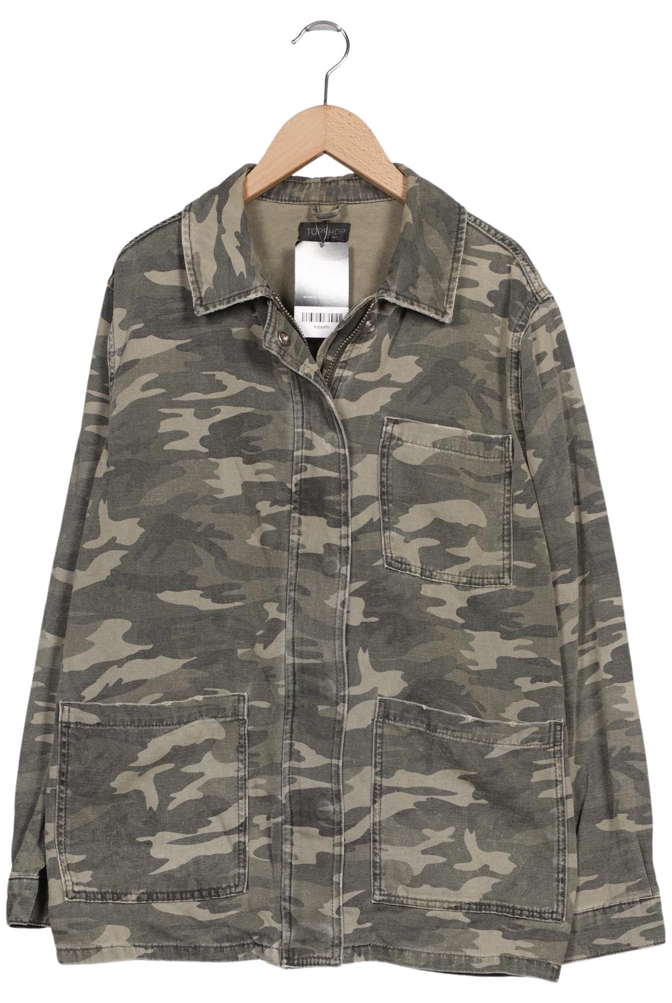 

Topshop Damen Jacke, beige, Gr. 38