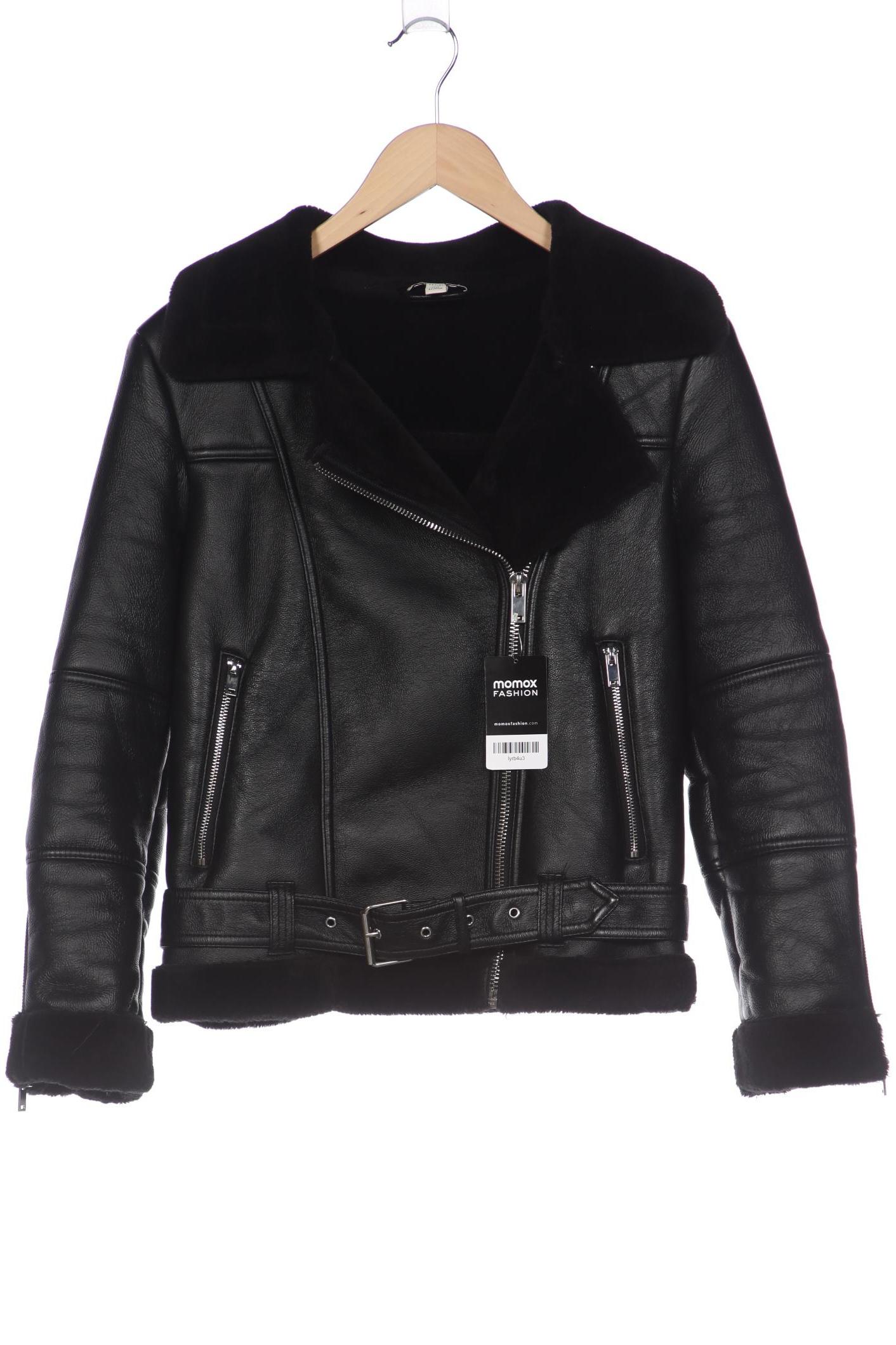 

Topshop Damen Jacke, schwarz, Gr. 36