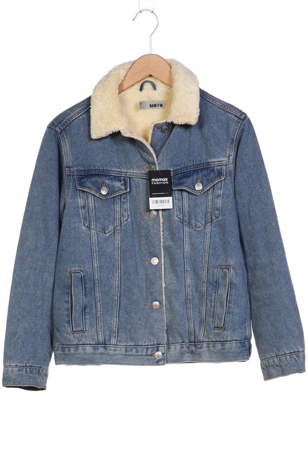 

Topshop Damen Jacke, blau, Gr. 36