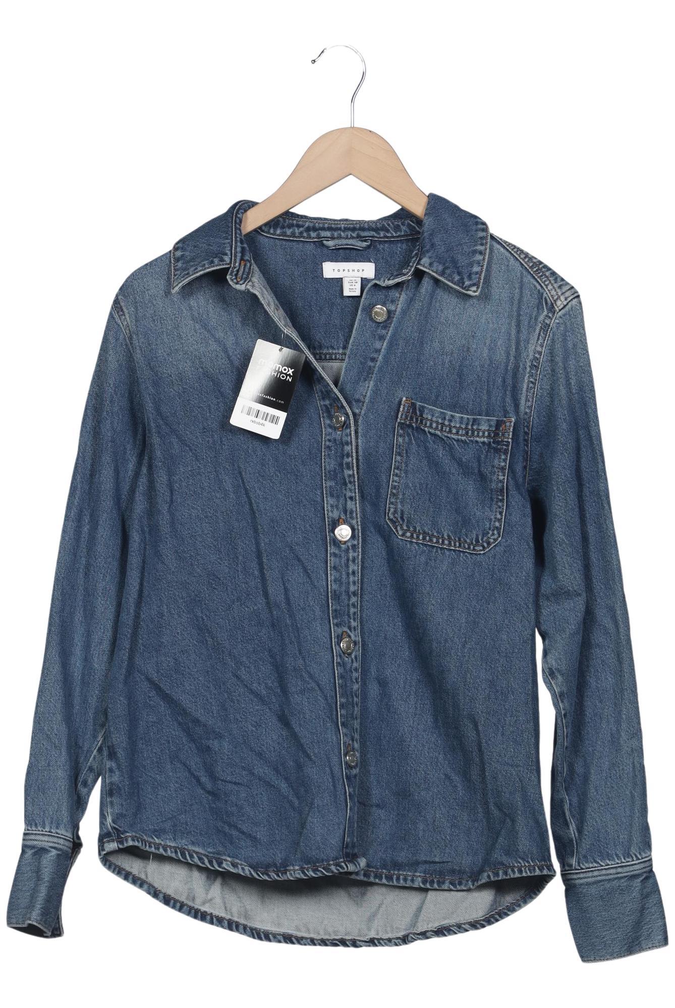 

Topshop Damen Jacke, blau, Gr. 38