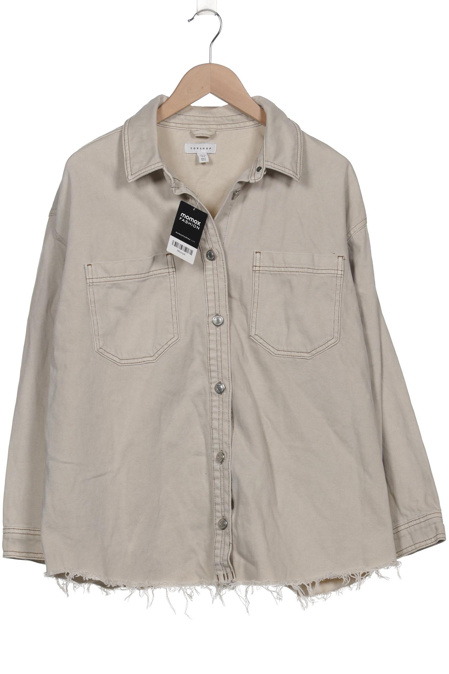 

Topshop Damen Jacke, cremeweiß, Gr. 40