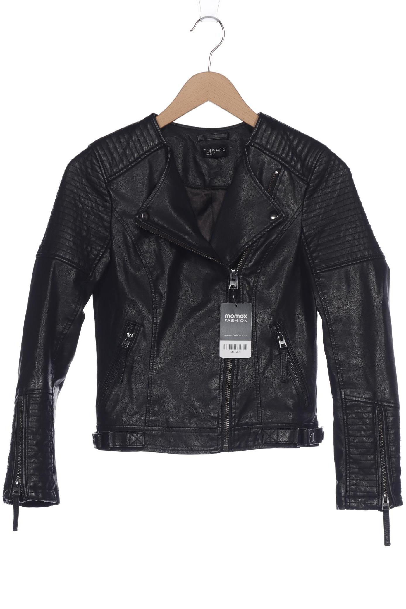 

Topshop Damen Jacke, schwarz