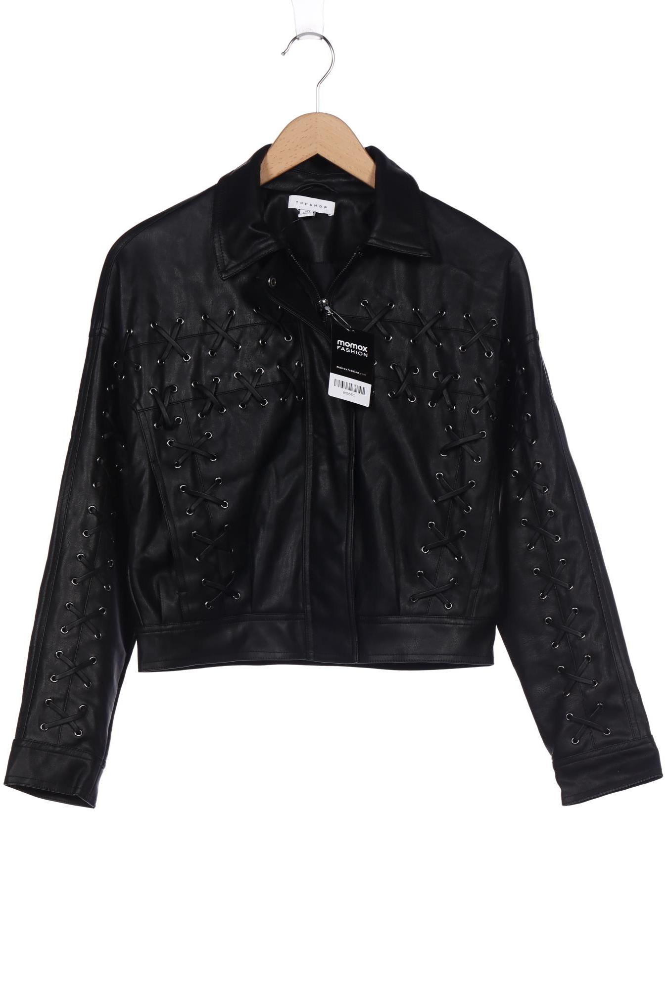 

Topshop Damen Jacke, schwarz