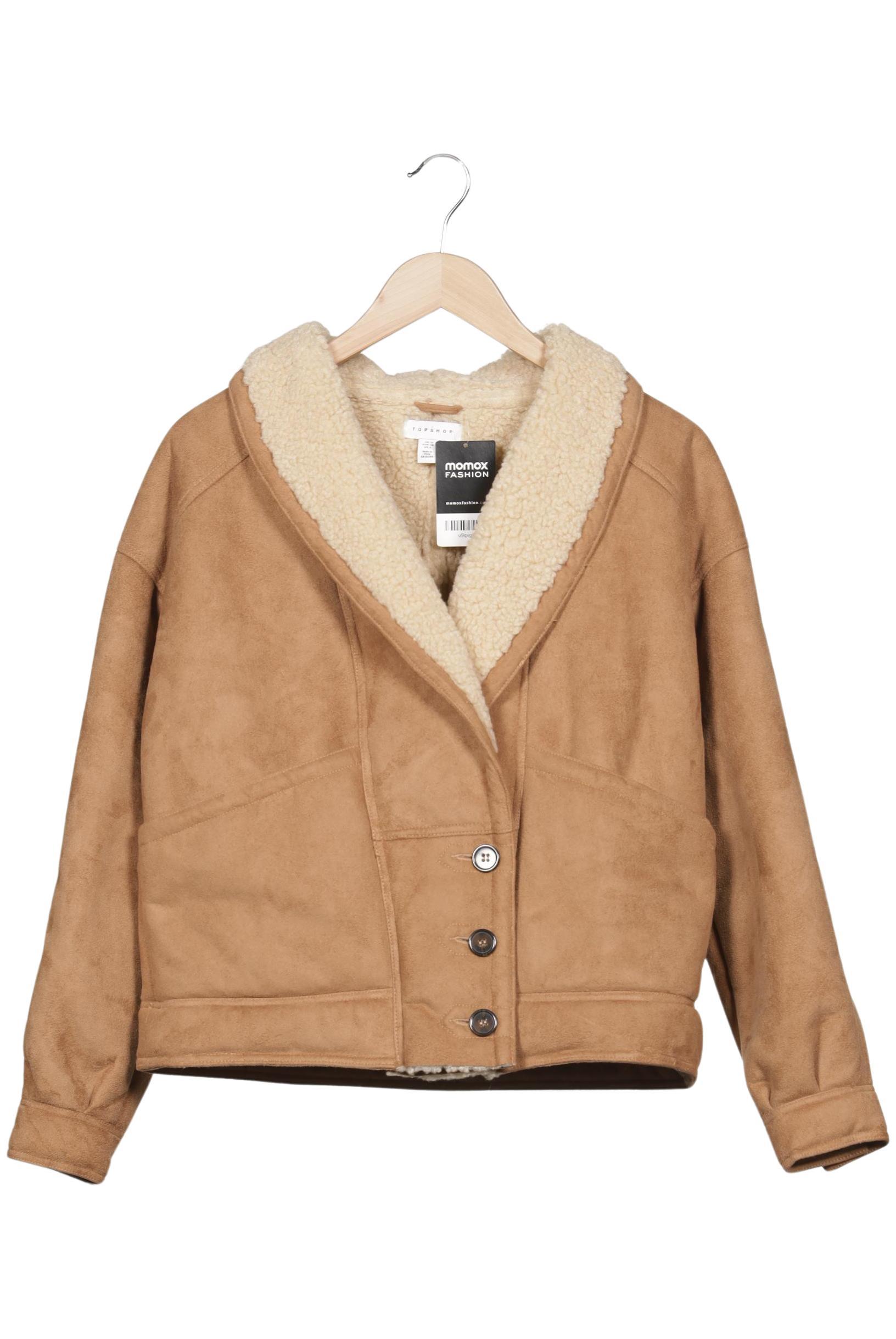 

Topshop Damen Jacke, braun, Gr. 38