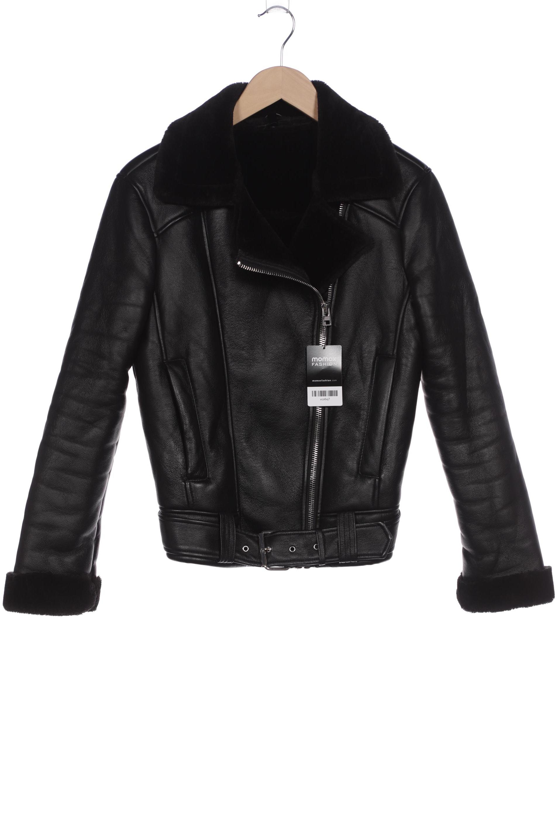 

Topshop Damen Jacke, schwarz, Gr. 36