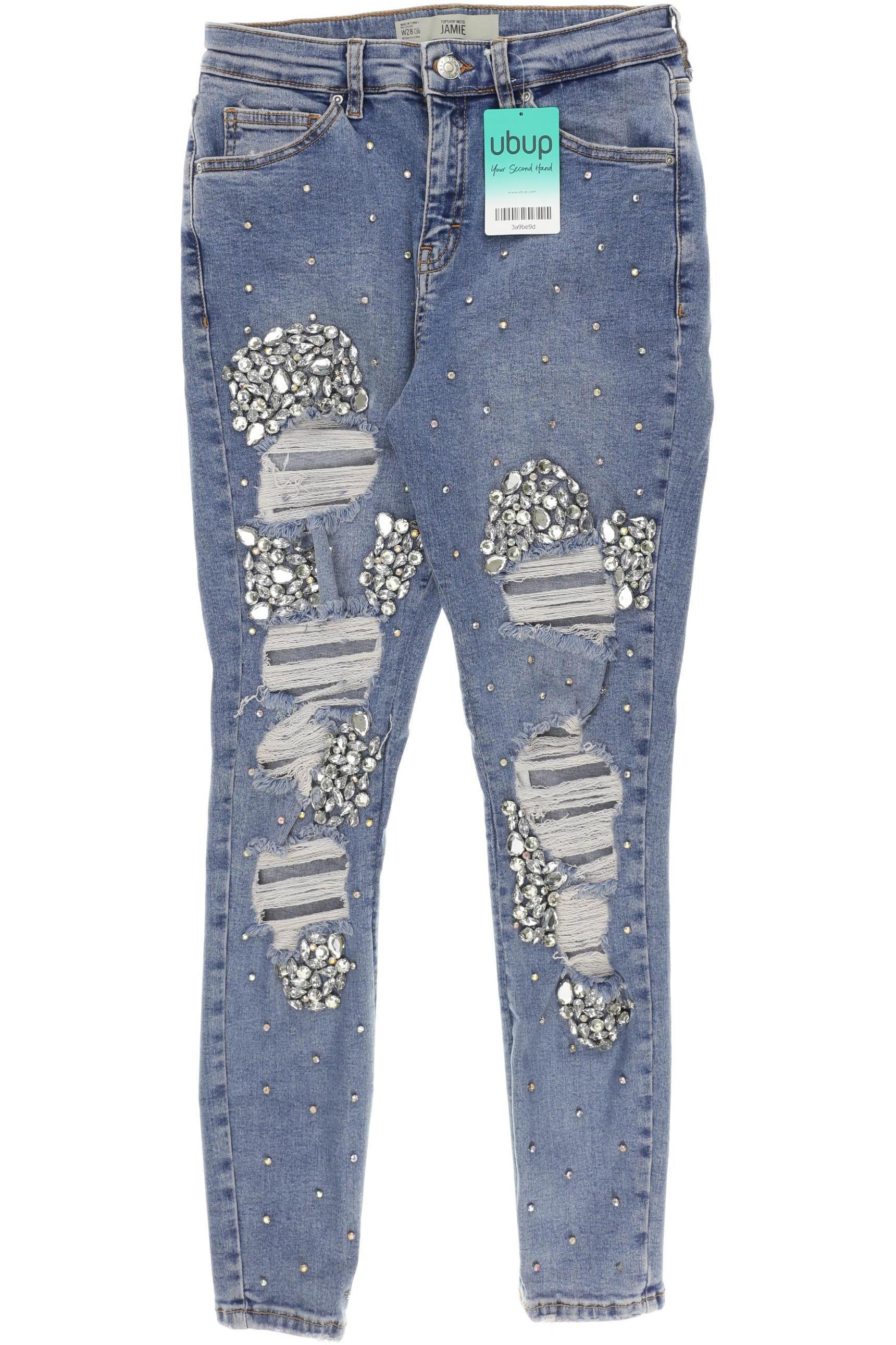 

Topshop Damen Jeans, blau, Gr. 28