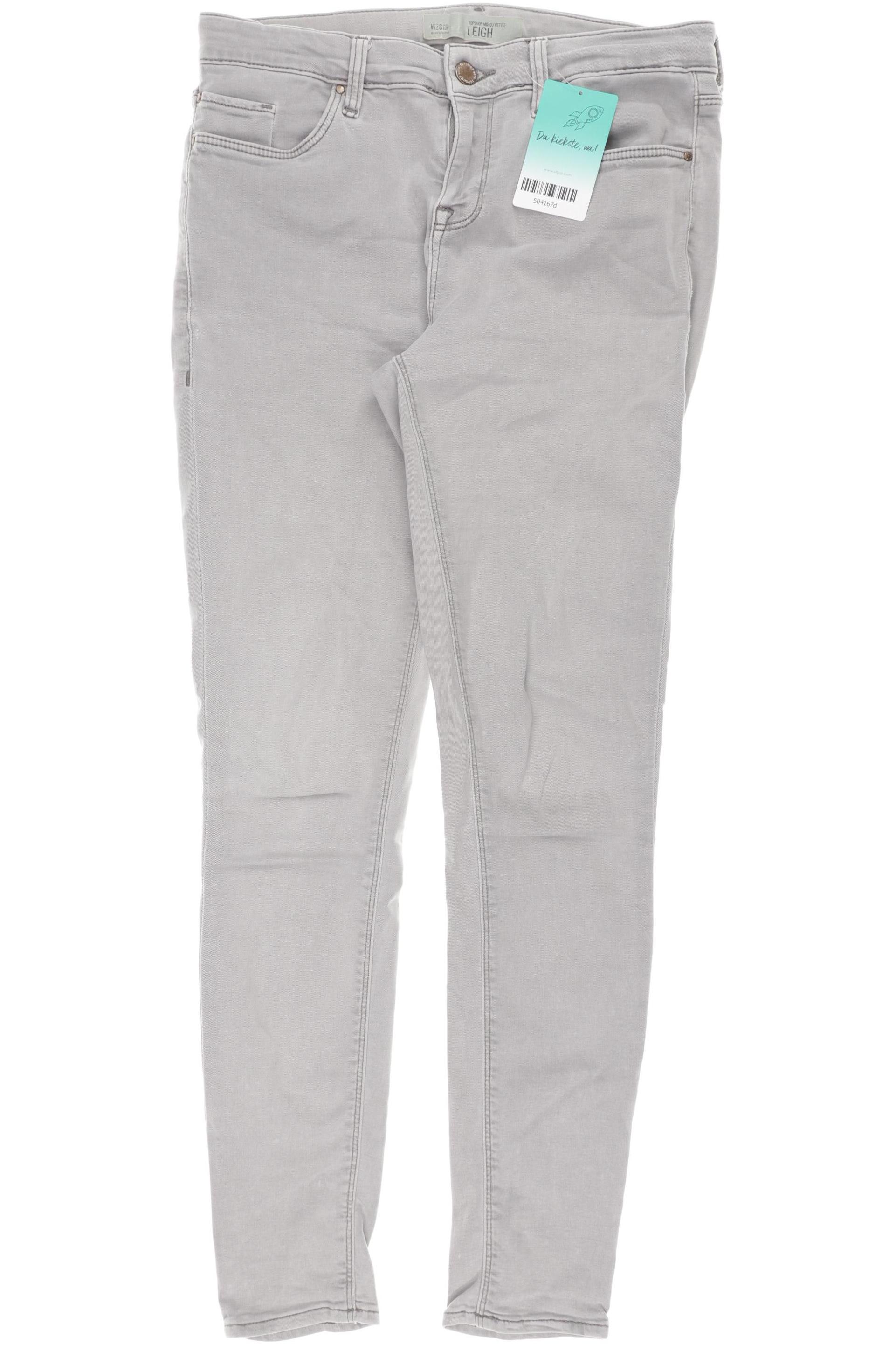 

Topshop Damen Jeans, grau, Gr. 28