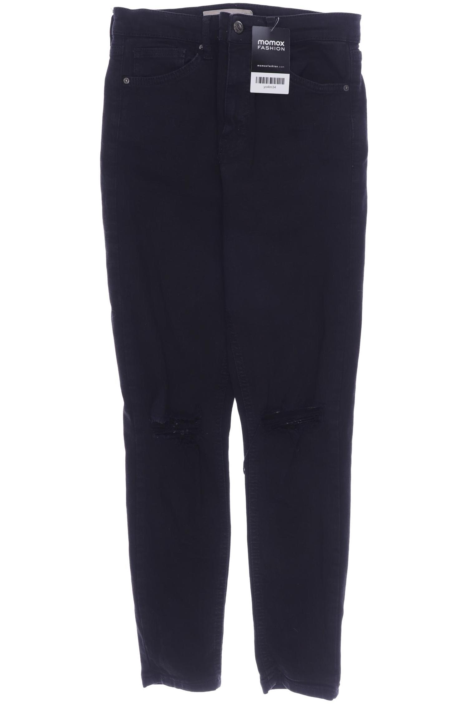 

Topshop Damen Jeans, schwarz, Gr. 28