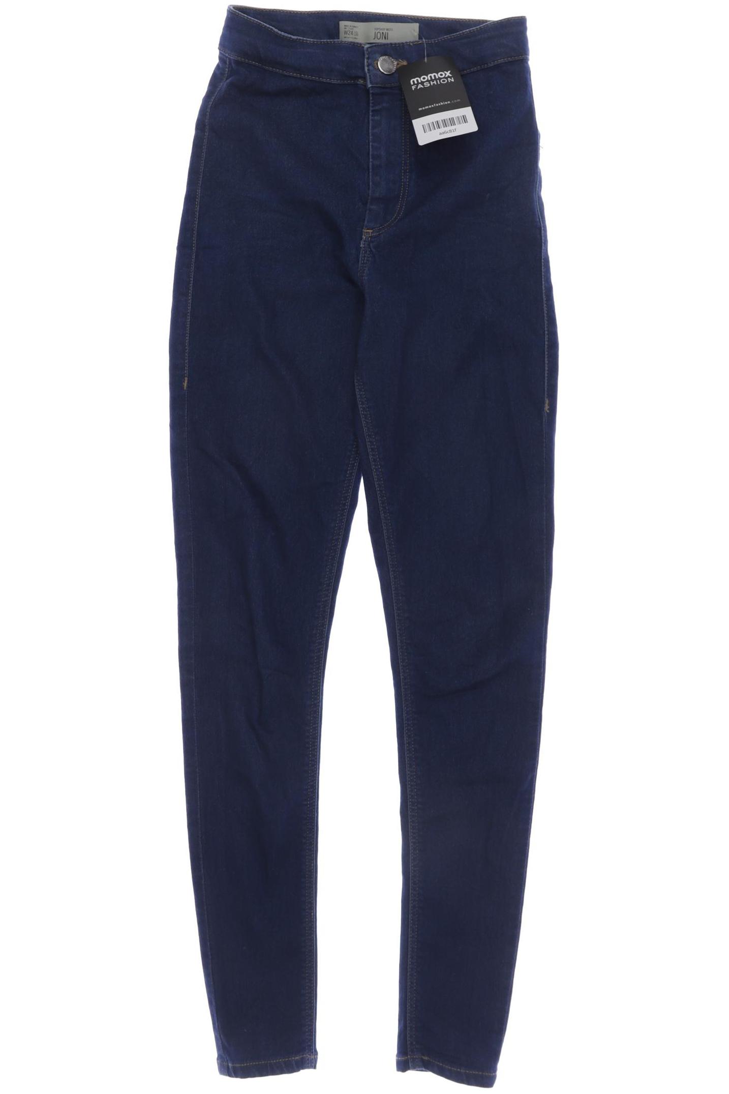 

Topshop Damen Jeans, marineblau