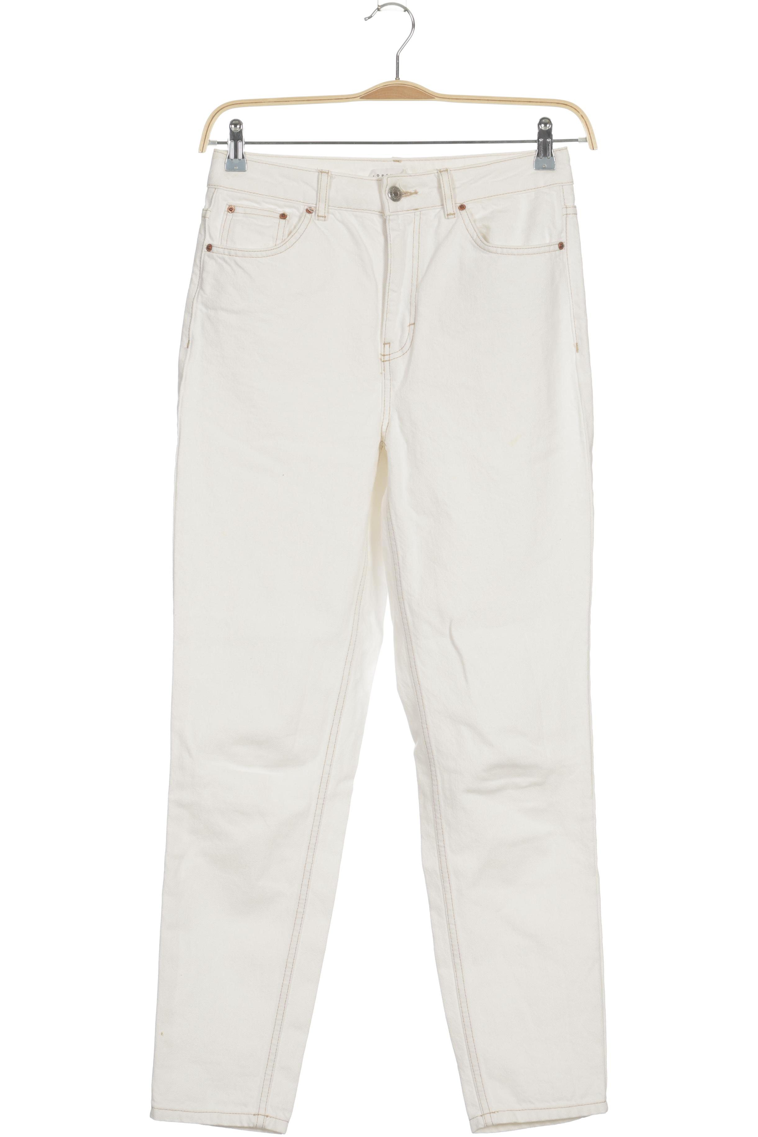 

Topshop Damen Jeans, weiß, Gr. 28