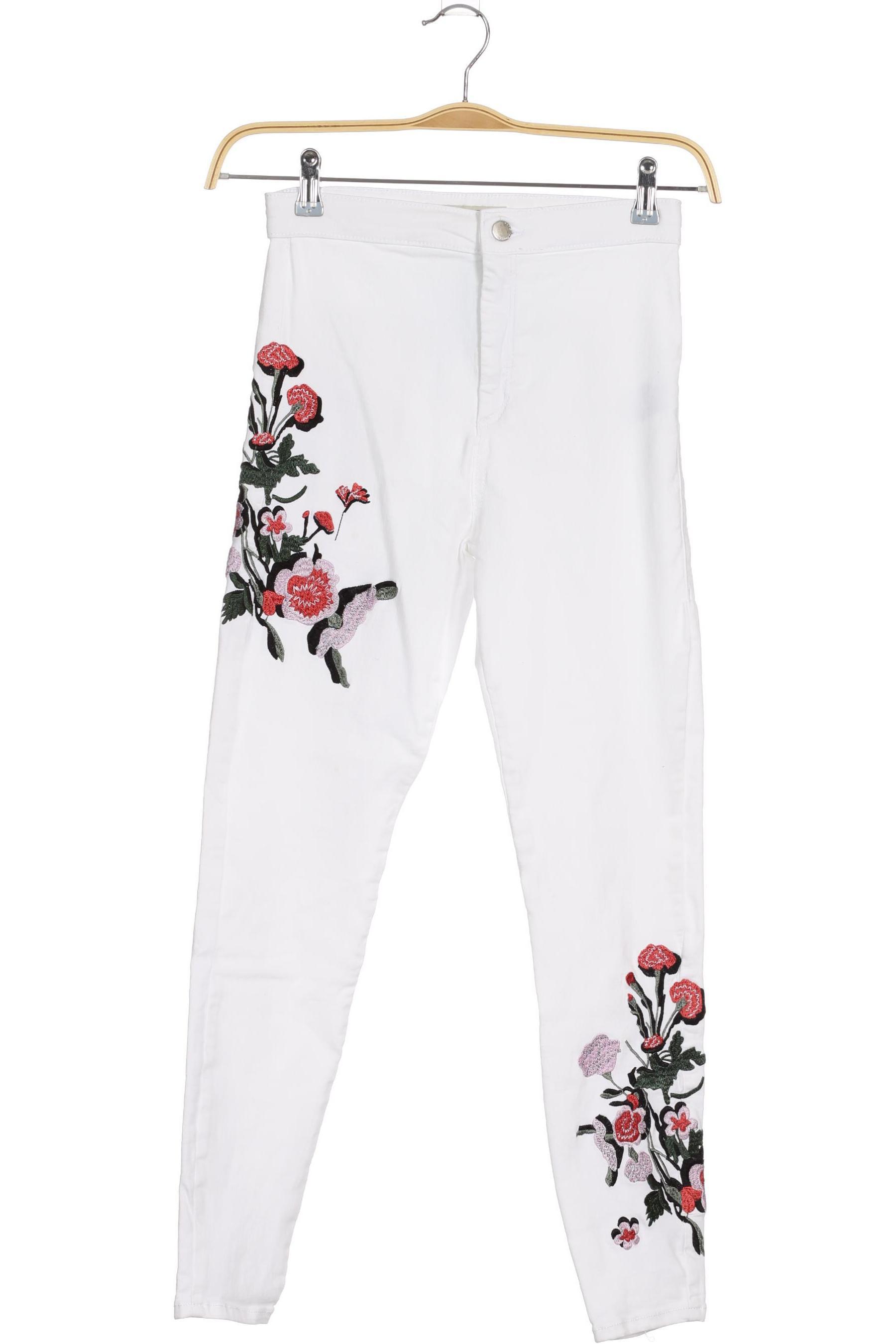 

Topshop Damen Jeans, weiß, Gr. 28