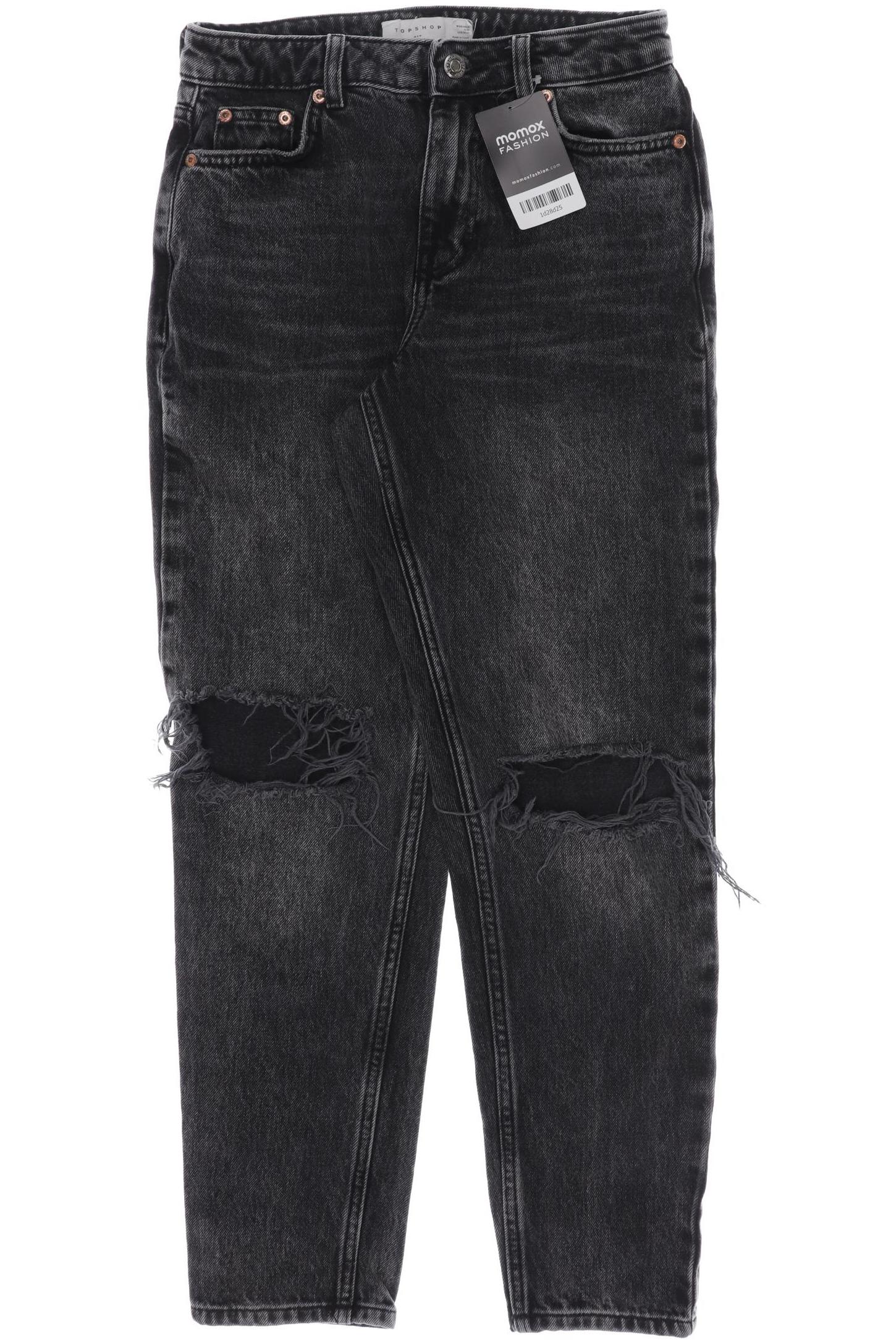 

Topshop Damen Jeans, schwarz