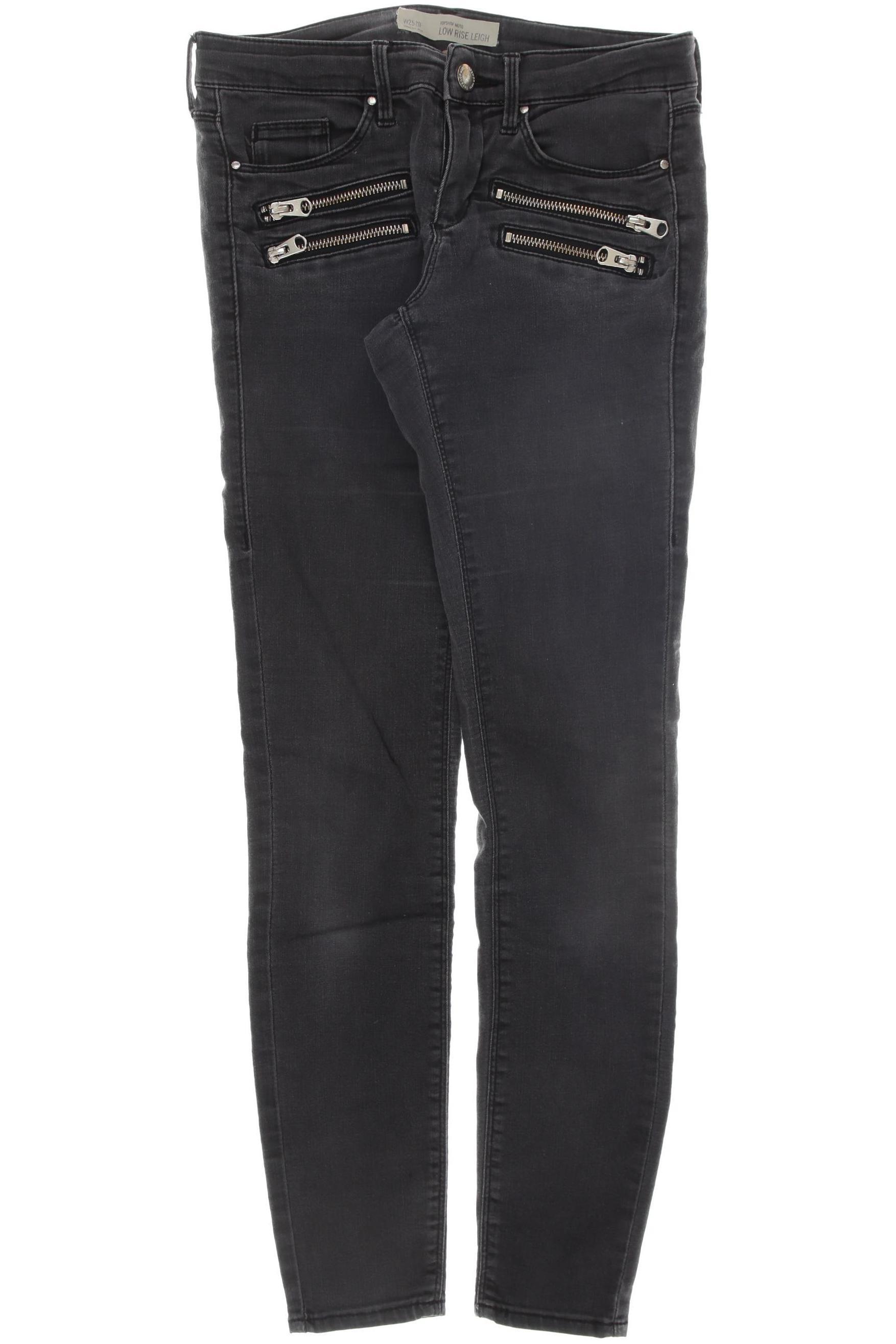 

Topshop Damen Jeans, grau, Gr. 25