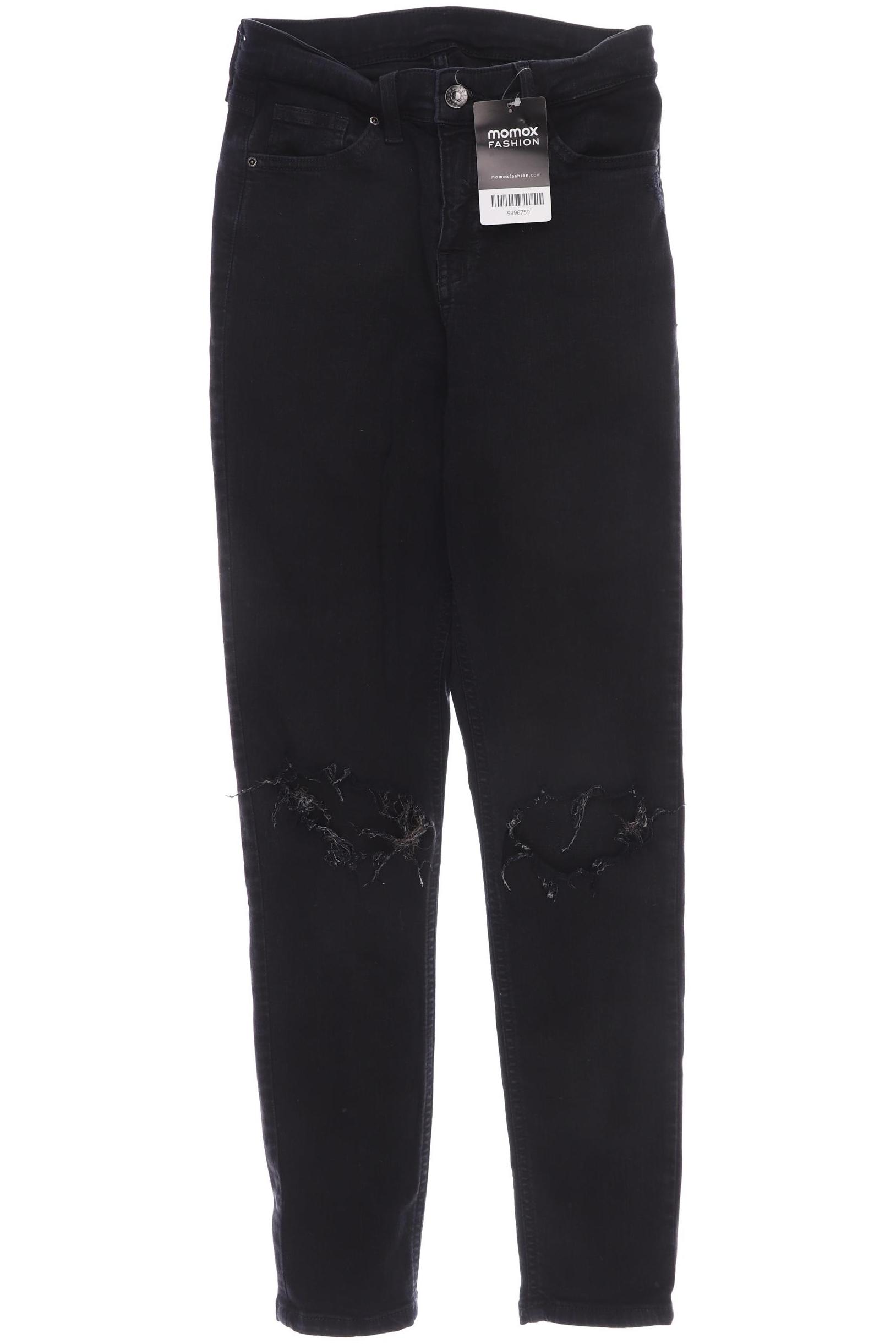 

Topshop Damen Jeans, schwarz