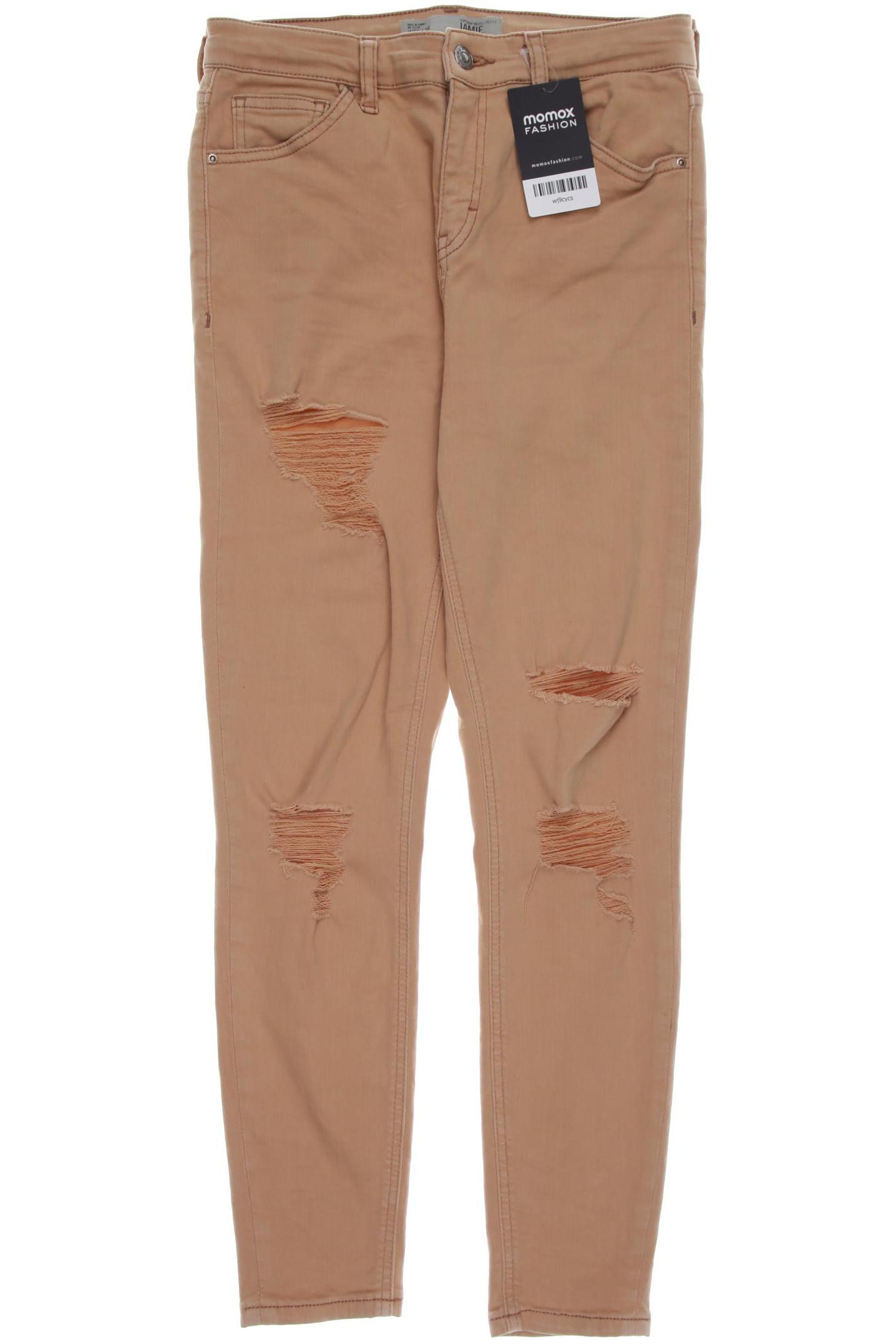 

Topshop Damen Jeans, beige, Gr. 28