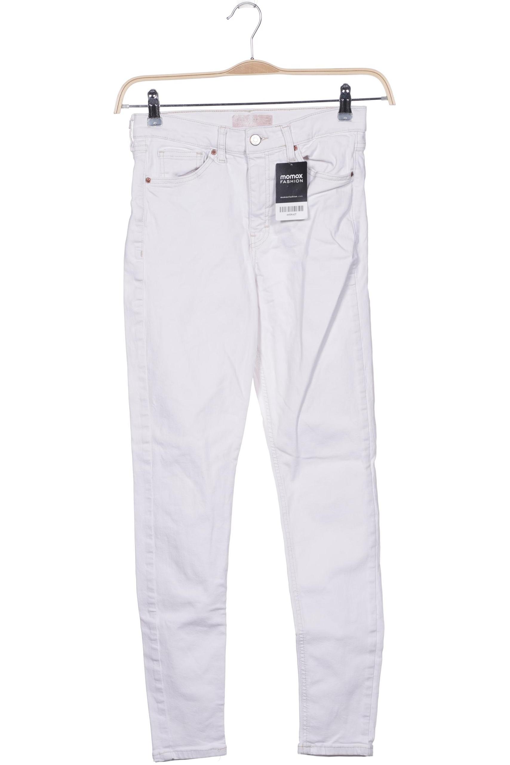 

Topshop Damen Jeans, weiß