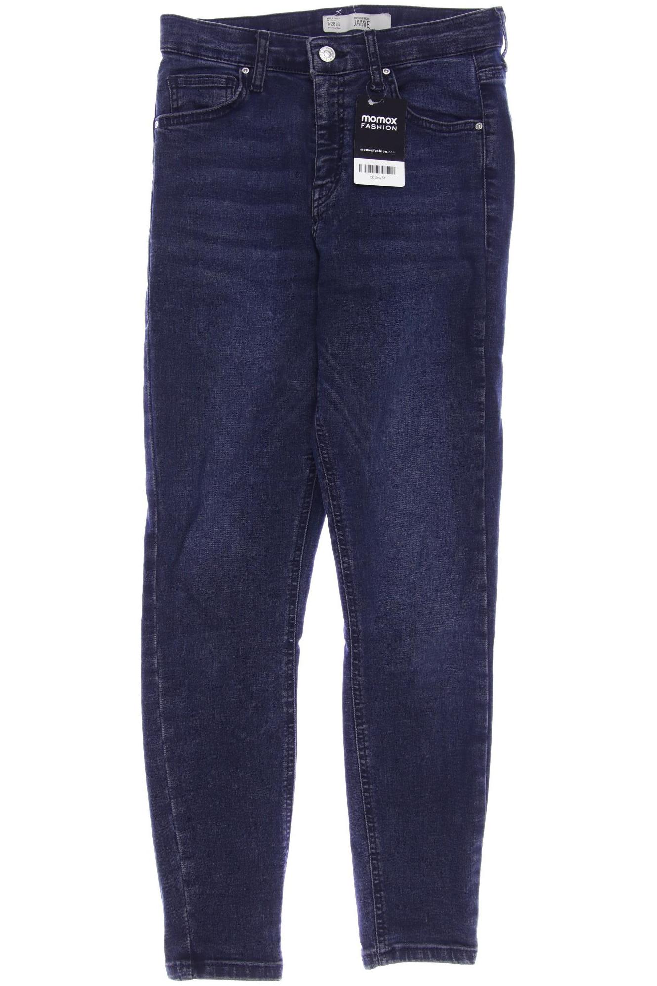 

Topshop Damen Jeans, marineblau, Gr. 28